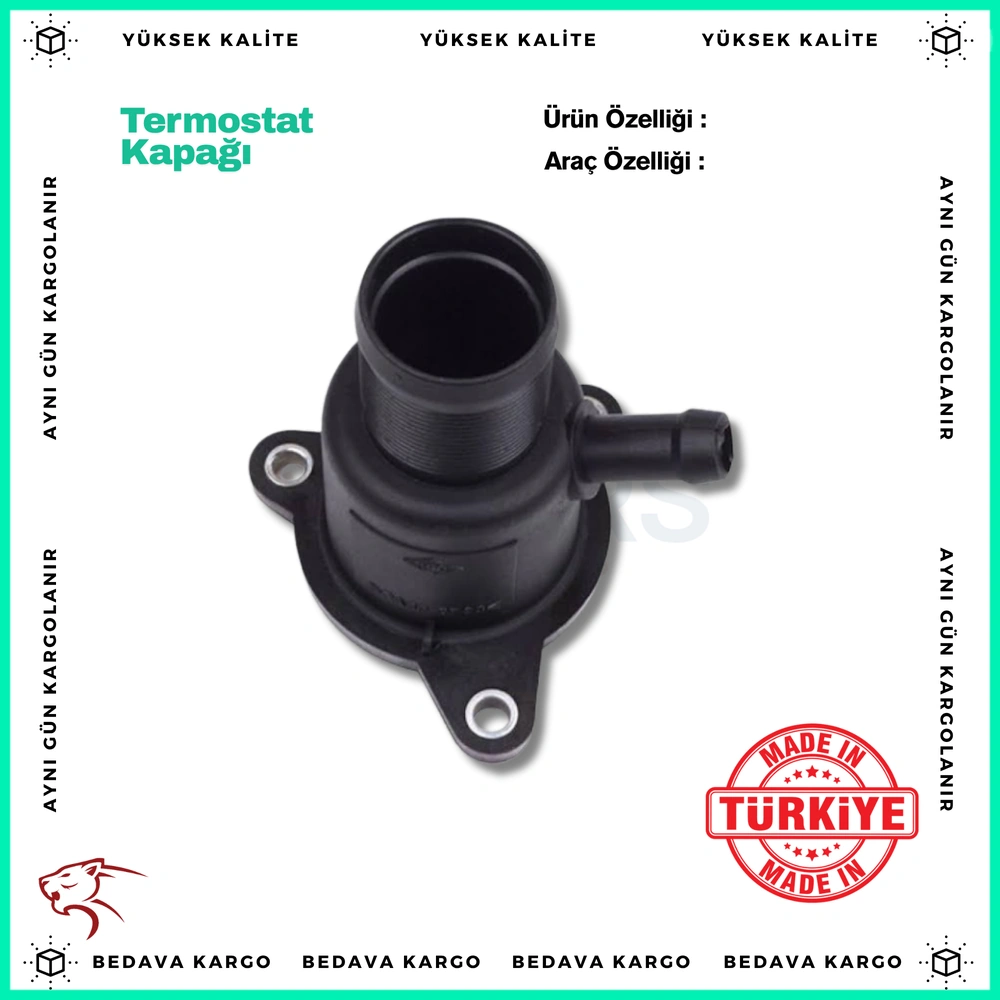 Termostat Kapagi Renault Clio Megane - 8200561420 - Yedek Parça
