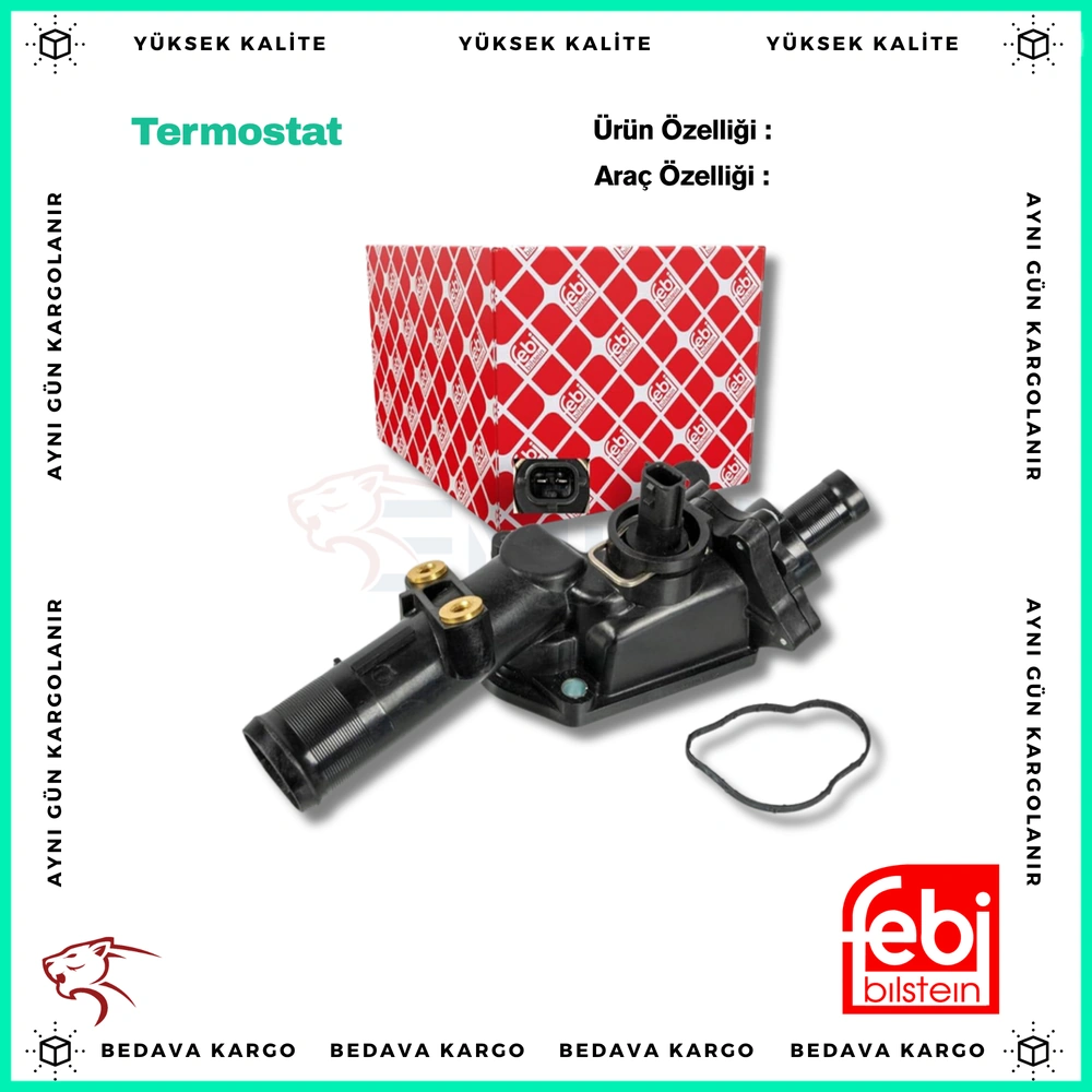 Termostat Renault Megane 4 Kadjar Captur Talisman - 110602770R - Yedek Parça