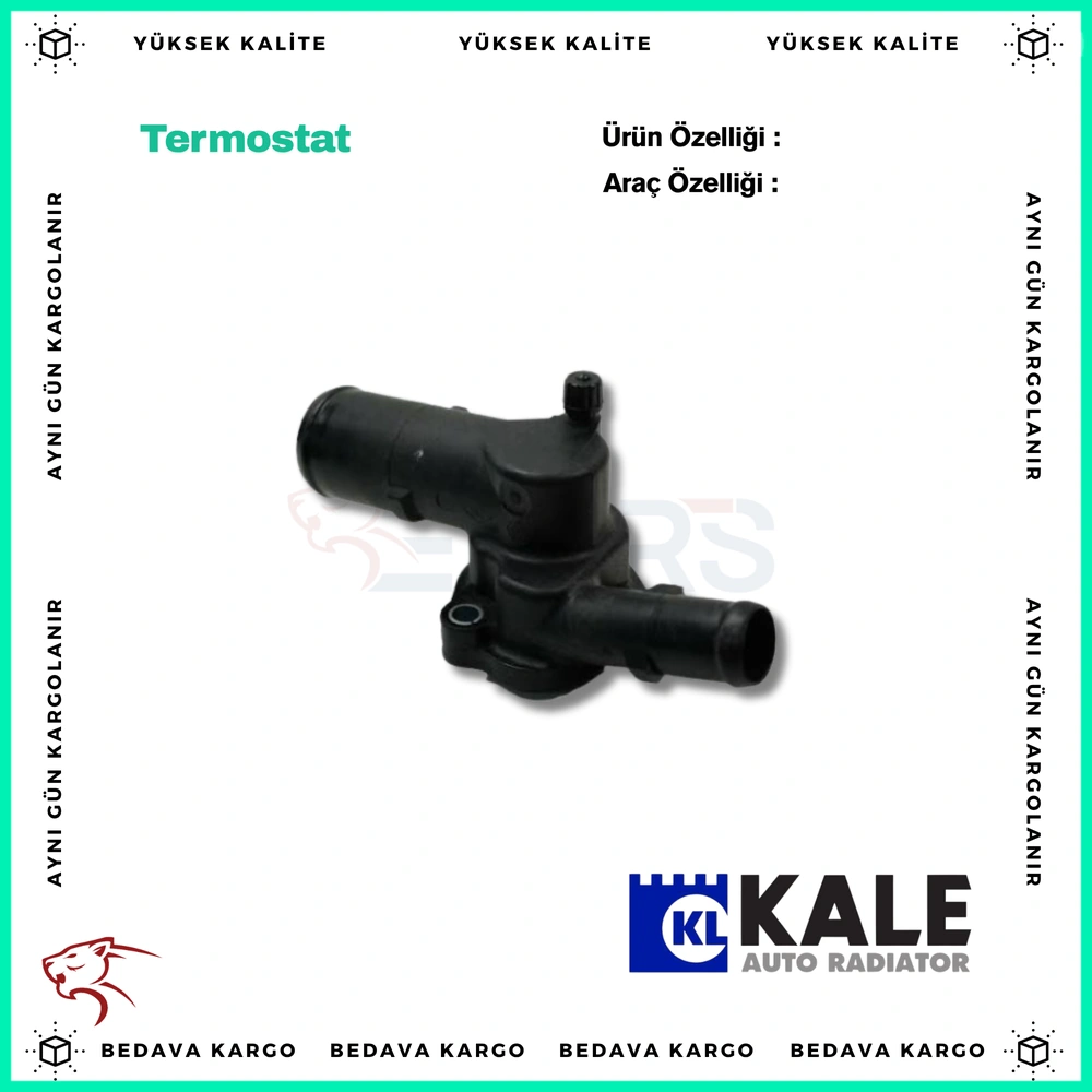 Termostat Renault Clio Twingo 98 Kangoo Modus 1.2 04- - 8200660882 - Yedek Parça