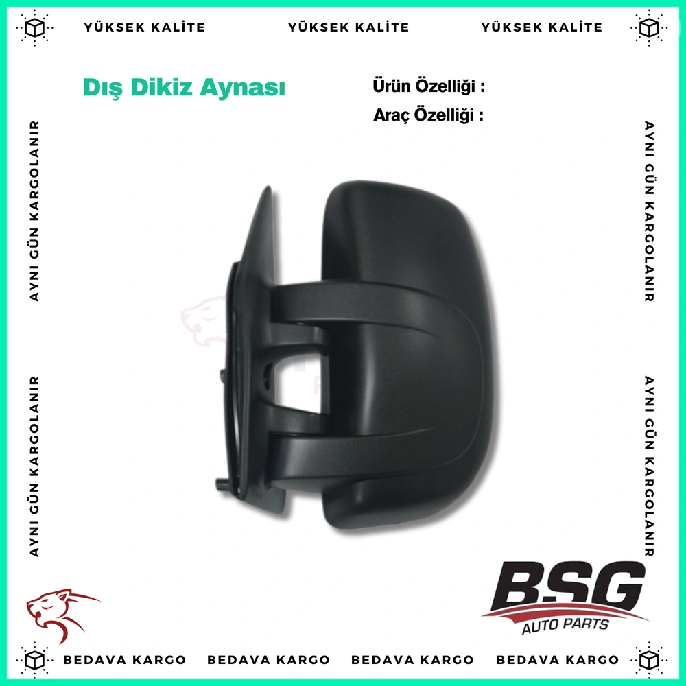 Dis Dikiz Aynasi Sag Elektrikli - 8200255776 - Yedek Parça