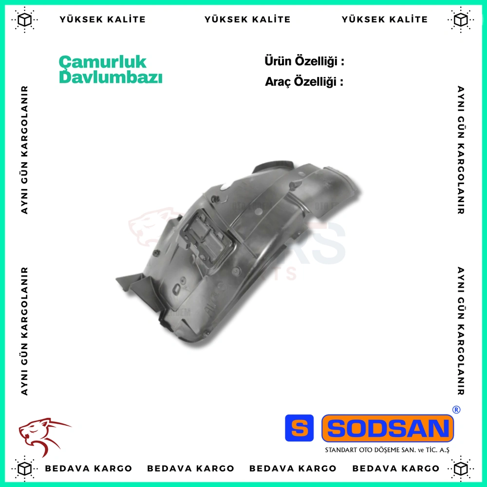 On Camurluk Davlumbazi Sol Onun Onu Renault Trafic 2015- - 638443213R - Yedek Parça