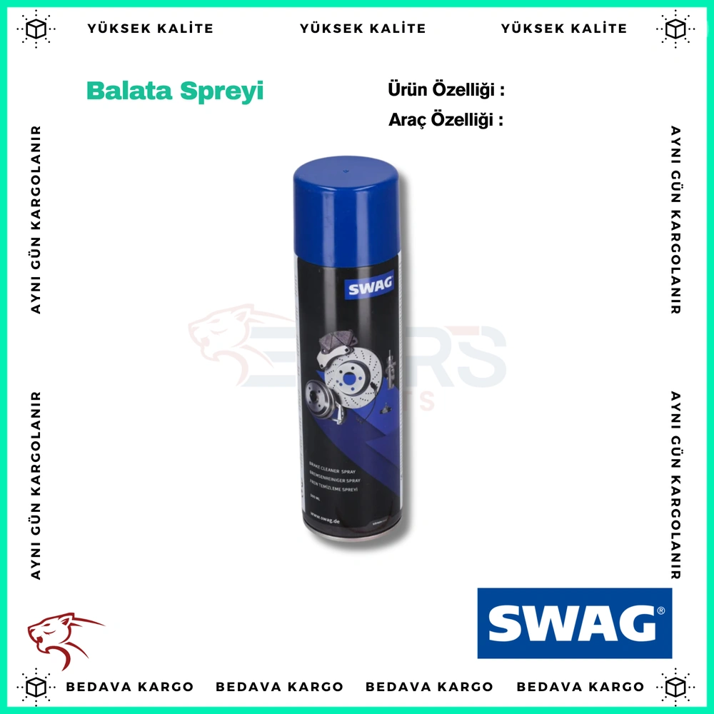 Fren Balata Spreyi 500ml - 7702258759 - Yedek Parça