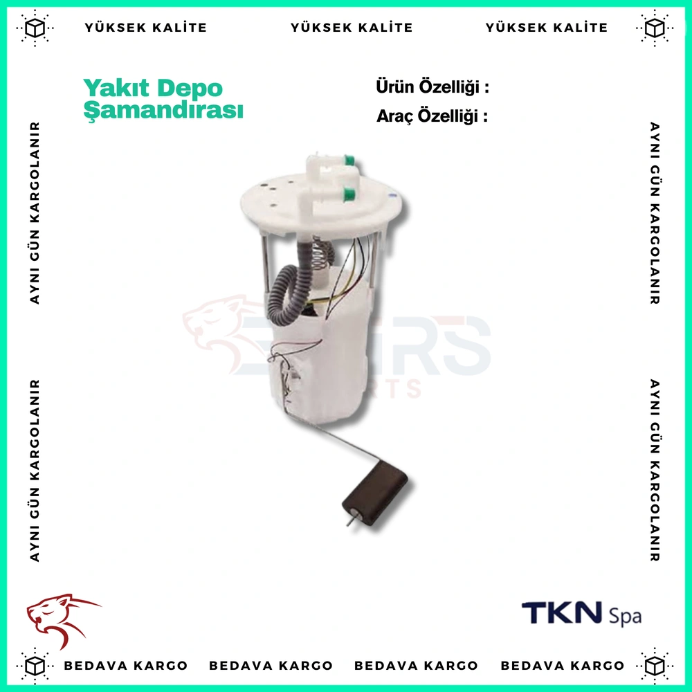 Yakit Depo Samandirasi Dacia Logan 1.5 DCI 2005- Sandero 1.5 DCI 08- Renault Symbol 3 1.5 DCI 13- Captur - 172026119R - Yedek Parça