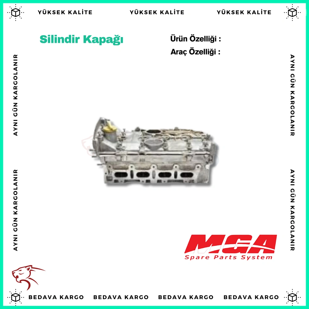 Silindir Kapagi Renault Megane 1 2 1.6 16v - 7701473353 - Yedek Parça