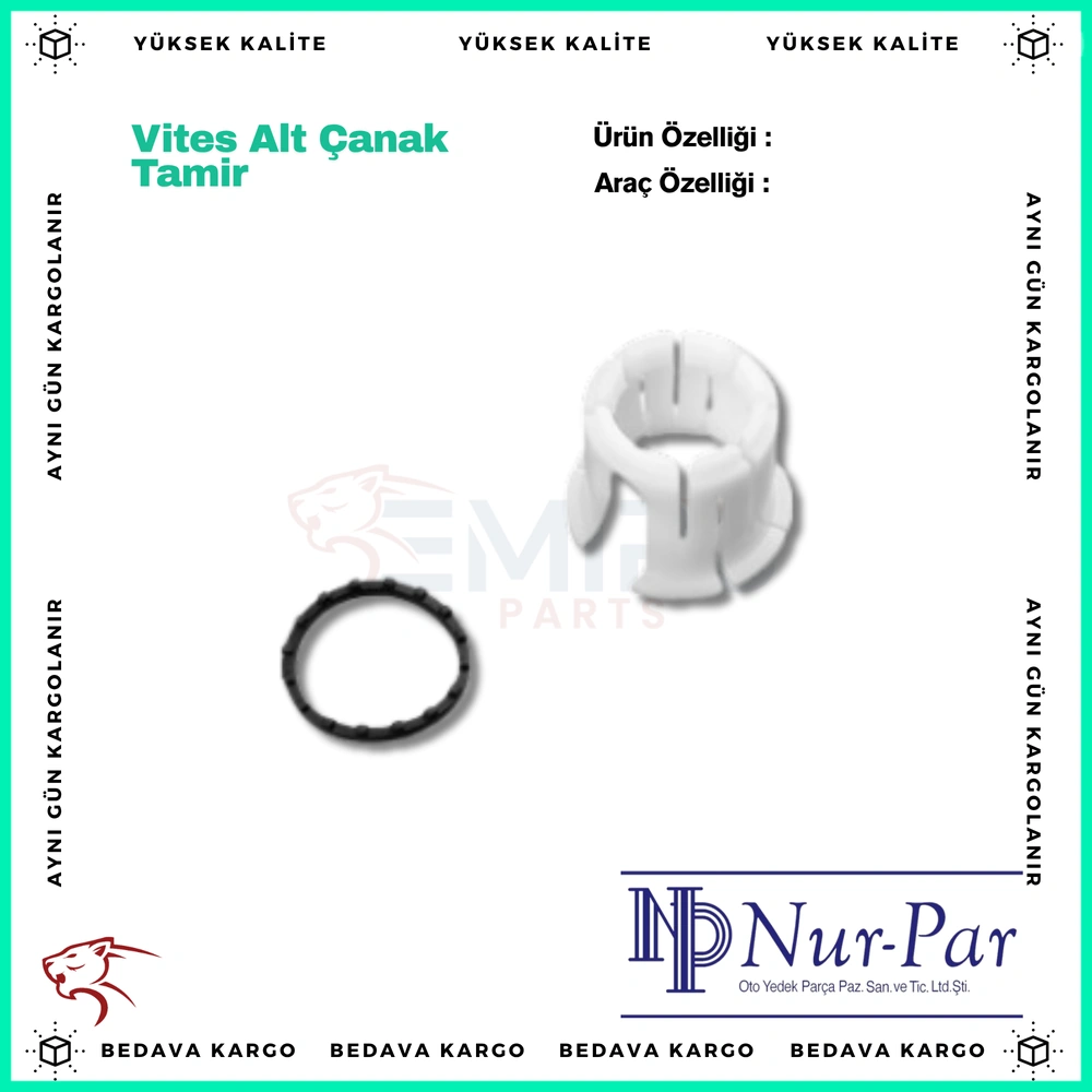 Vites Alt Canak Tamir Oringli Fiat Palio Albea - 7078604 - Yedek Parça