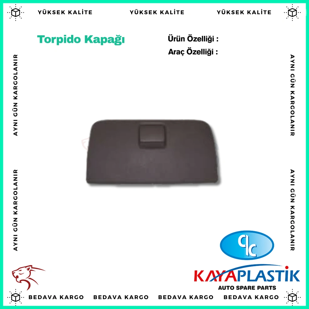 Torpido Kapagi Gri Renault Clio -09 - 7701048305 - Yedek Parça