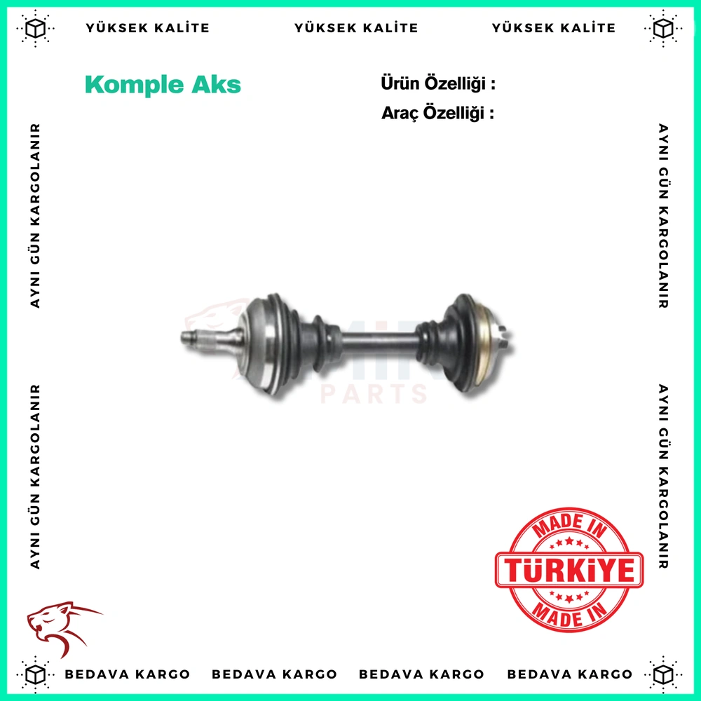 Komple Aks Sag On Renault R9 - 7701498957 - Yedek Parça