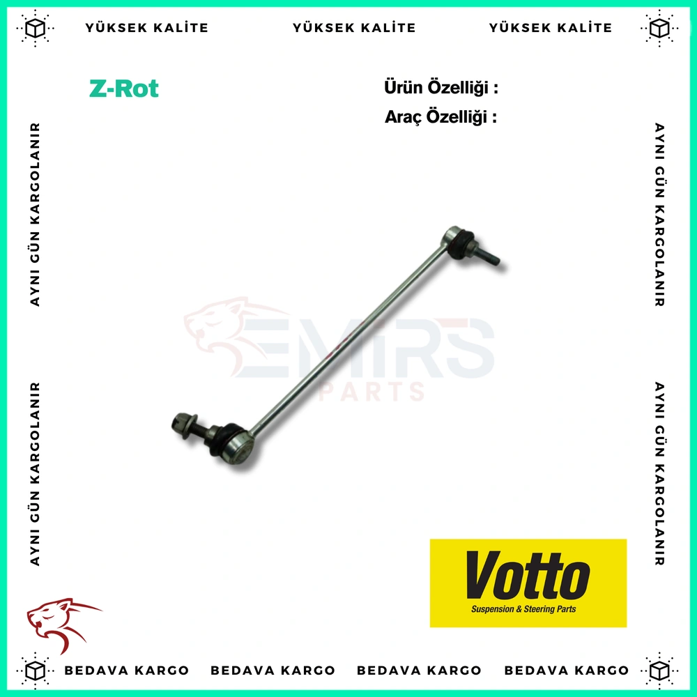 Z-Rot On Dacia Duster 10- - 8200814411 - Yedek Parça