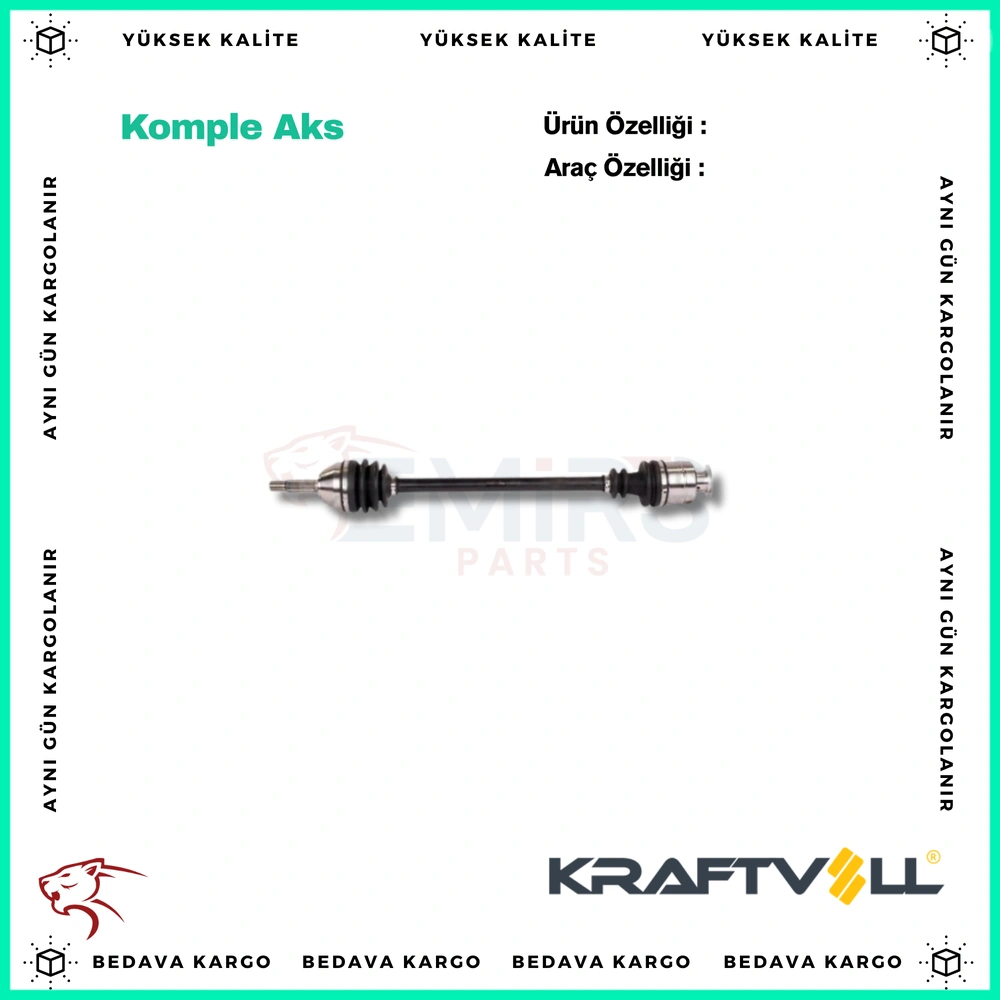 Komple Aks Sag On Renault R9 - 7701498957 - Yedek Parça