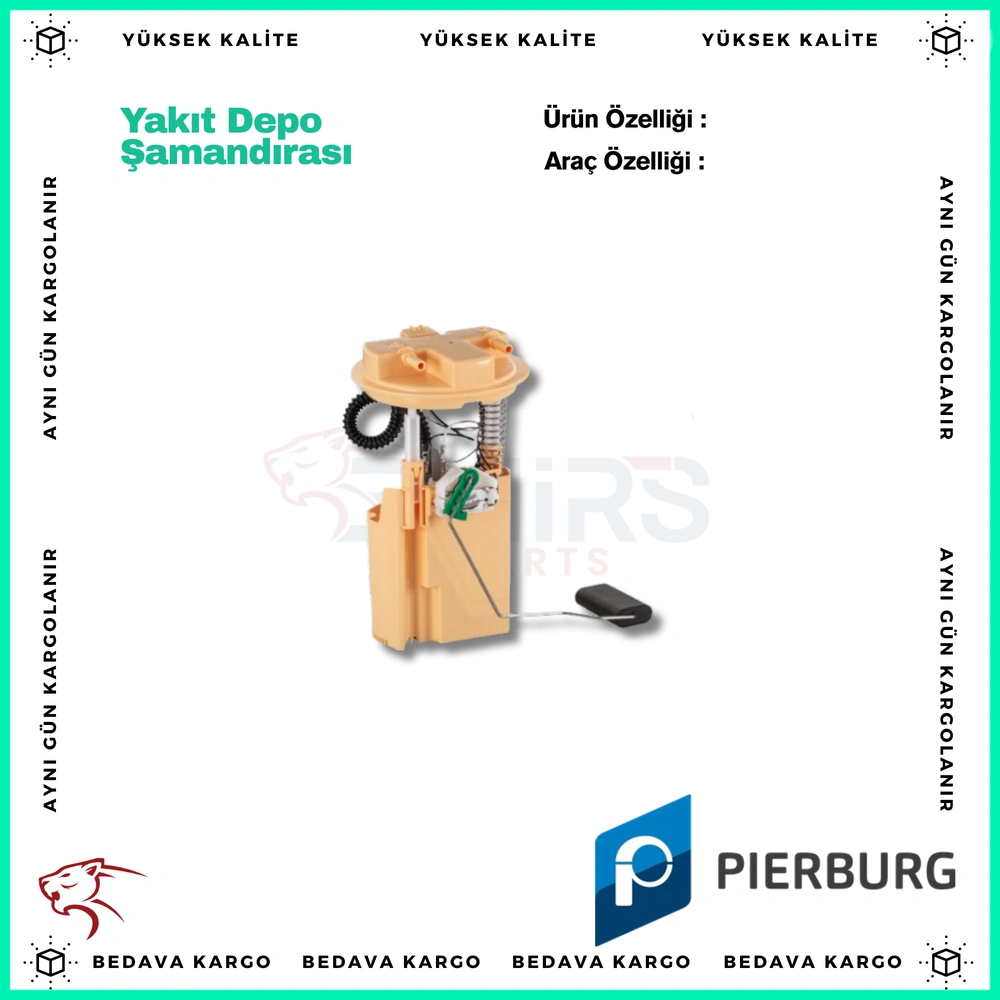 Yakit Depo Samandirasi Renault Clio 4 1.5 DCI 12- - 172020299R - Yedek Parça