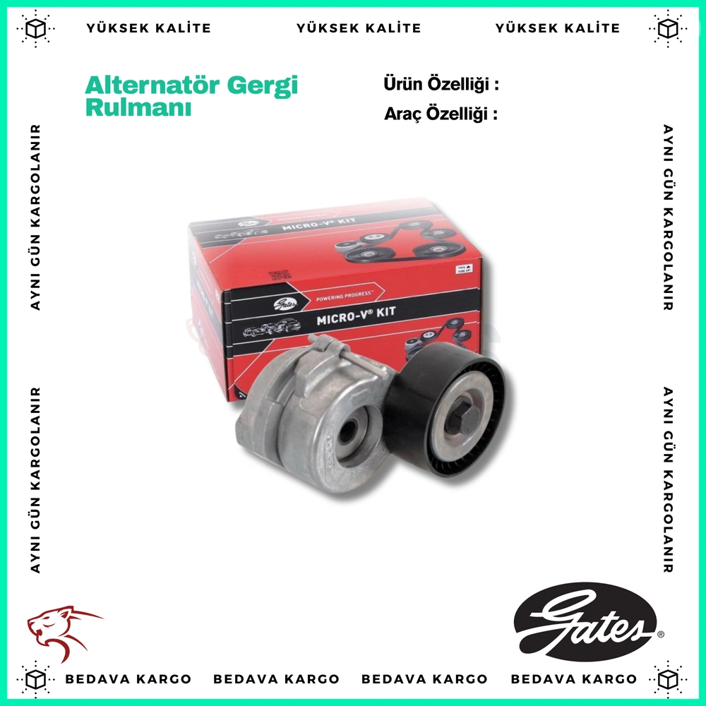 Alternator Gergi Rulmani Kutuklu Fiat Doblo-Fiorino-Linea-Nemo-Bipper-Combo 1.3 Dmultijet 10=>b - 51837961 - Yedek Parça