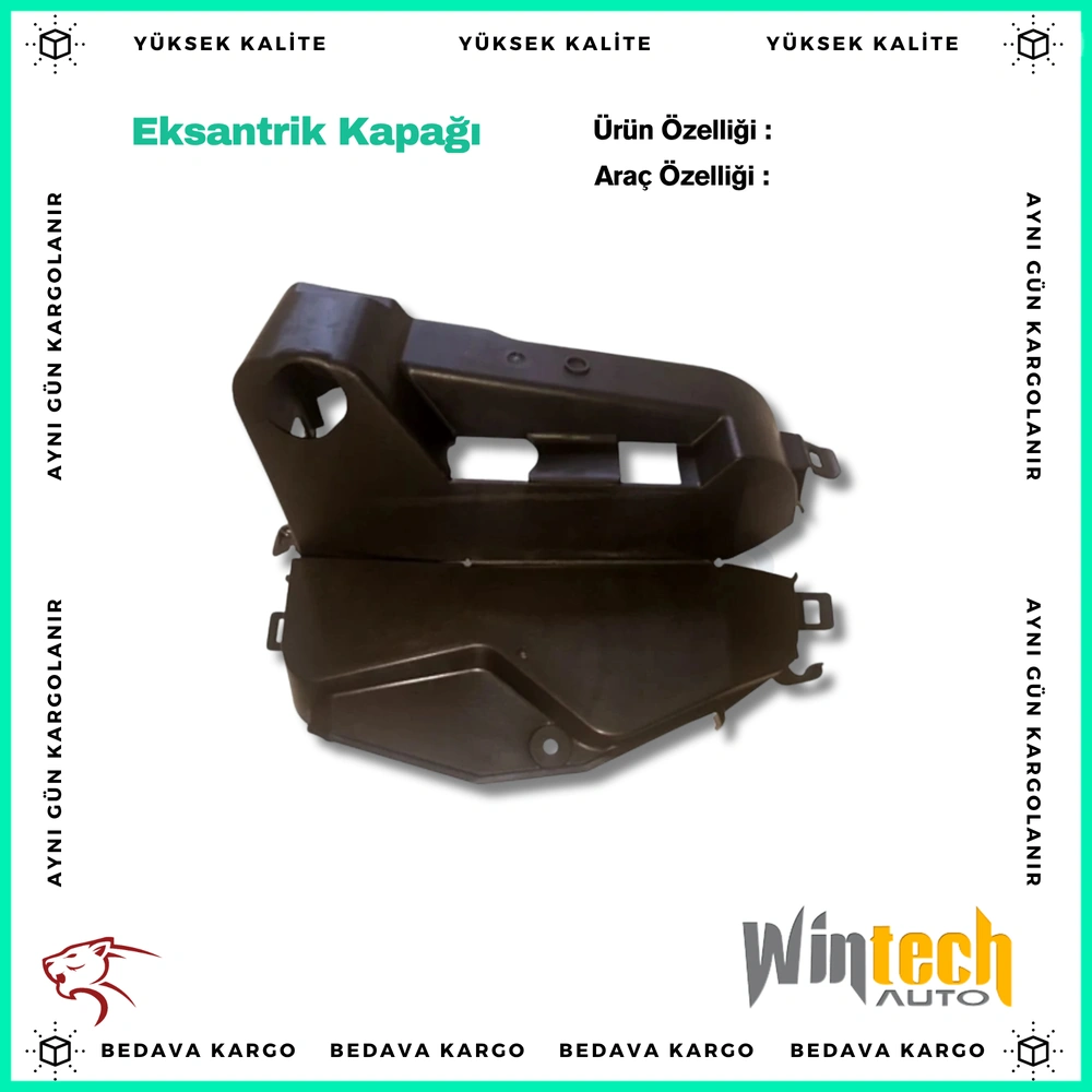 Eksantrik Kapagi Ust Renault Fluence Megane 3 Scenic 3 Kangoo Twingo Laguna 3 Dacia Lodgy Sandero Duster 1.5 DCI - 8200795017 - Yedek Parça