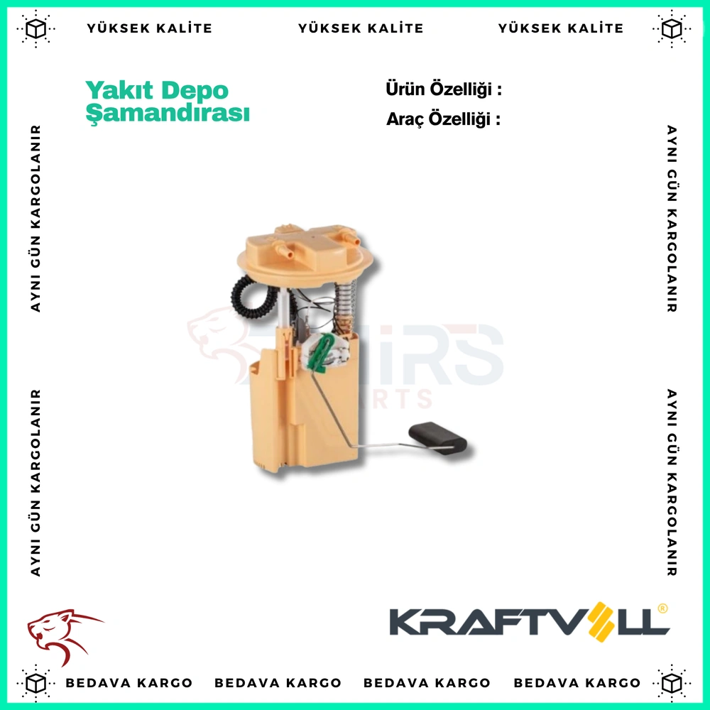 Yakit Depo Samandirasi Renault Clio 4 1.5 DCI 12- - 172020299R - Yedek Parça