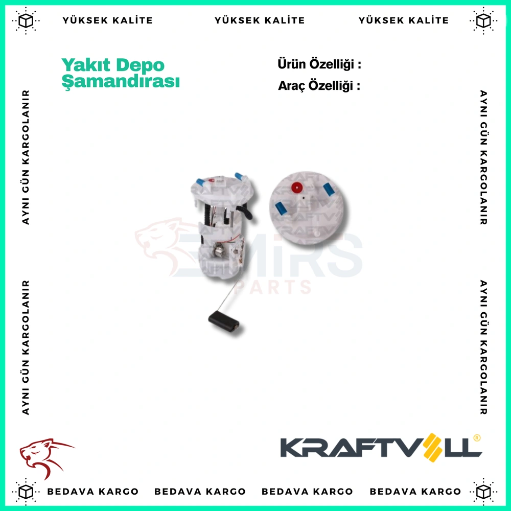 Yakit Depo Samandirasi Cift Cikis Renault Megane 2 1.4 1.6 16V - 8200689362 - Yedek Parça