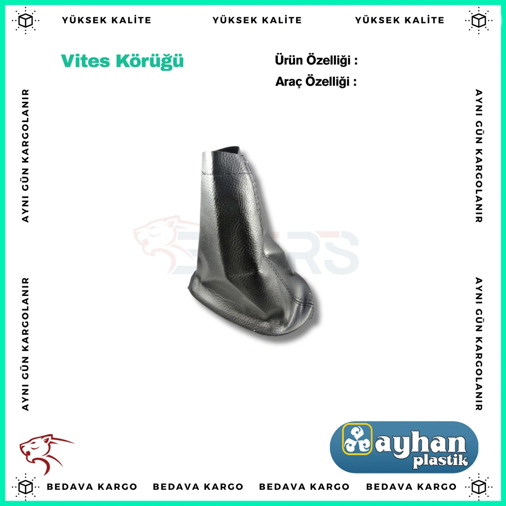Vites Korugu Renault Clio 2 Siyah - 8200121228 - Yedek Parça