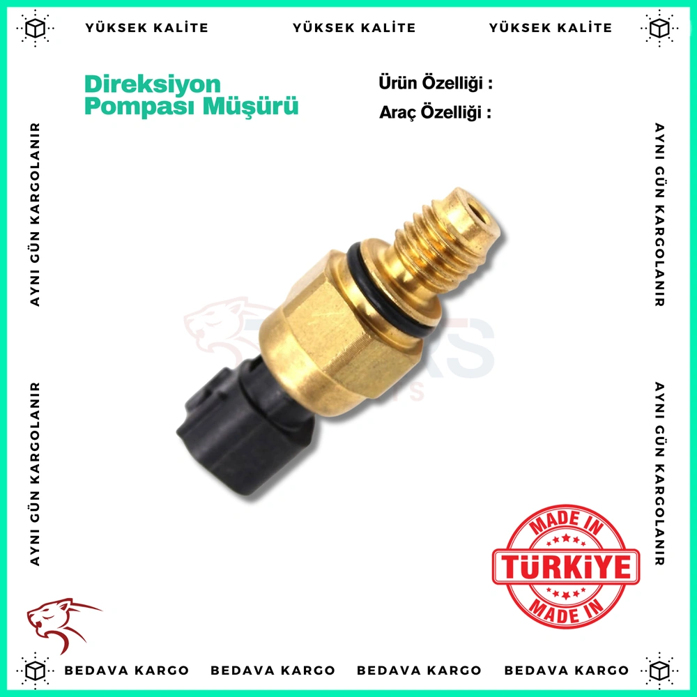 Direksiyon Pompasi Musuru FORD Focus 98> - 98AB3N824DB - Yedek Parça