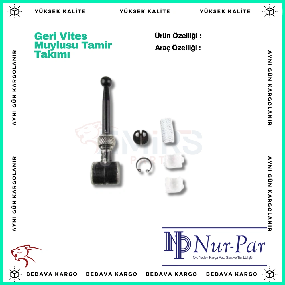 Geri Vites Muylusu Tamir Takimi Dacia Logan Sandero Symbol 2 04- - 7700111132 - Yedek Parça