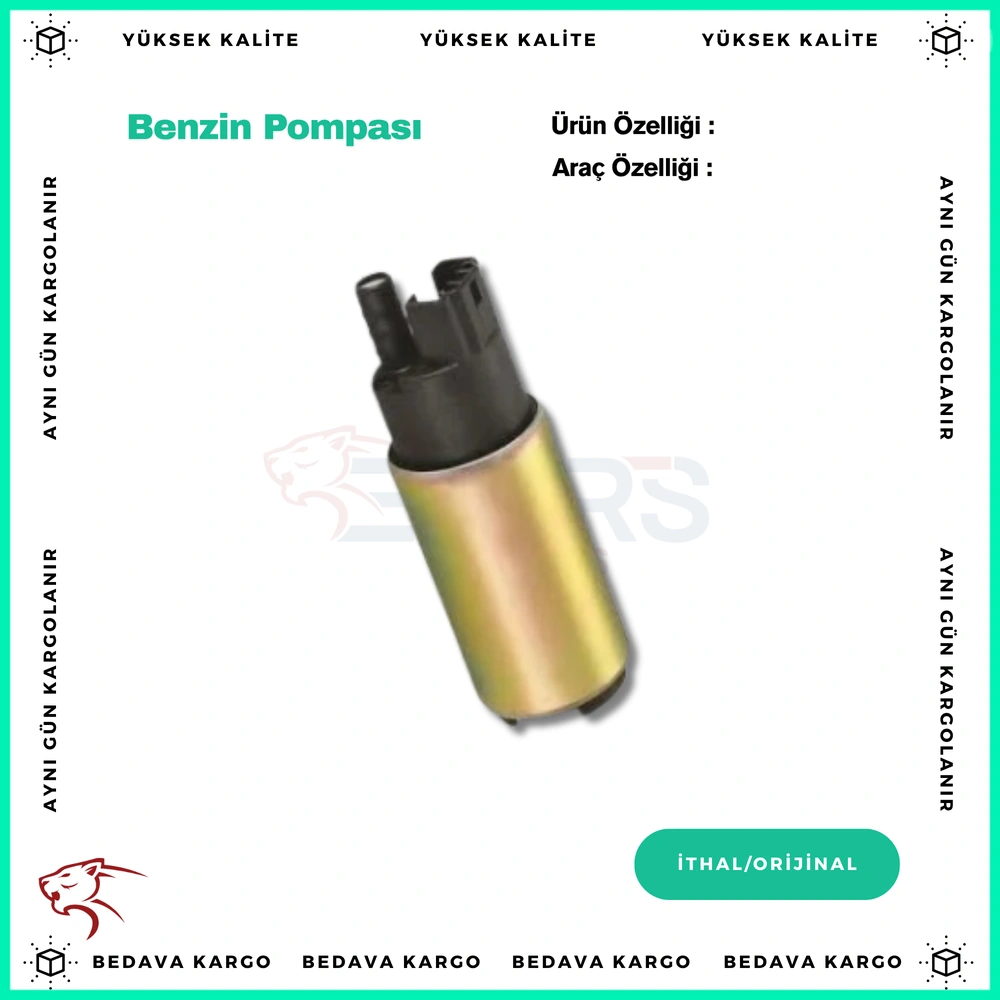 Benzin Pompasi Dacia Renault Clio - 8200027963 - Yedek Parça