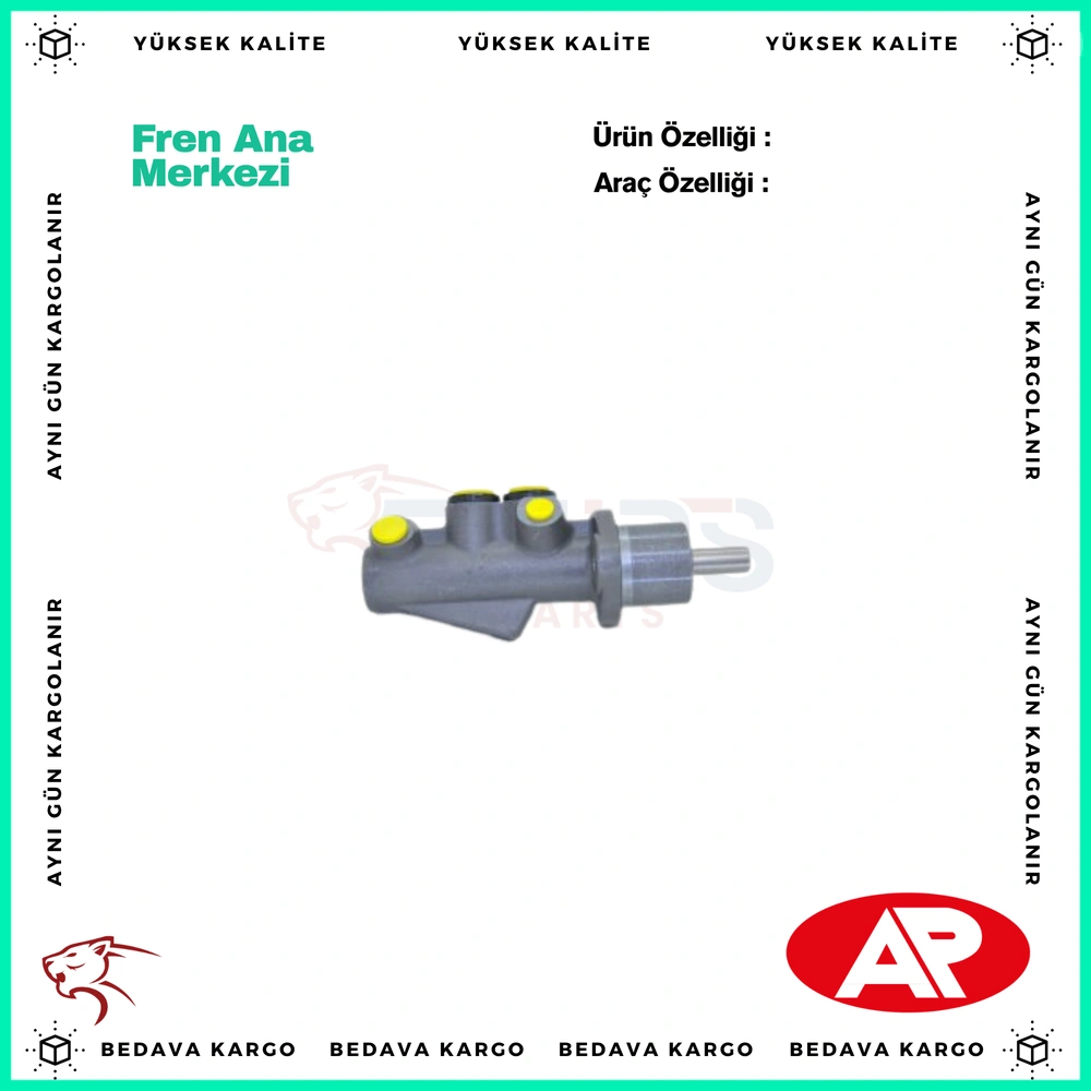 Fren Ana Merkezi Renault Clio 2 Absli 98- 20,6mm - 7701205742 - Yedek Parça