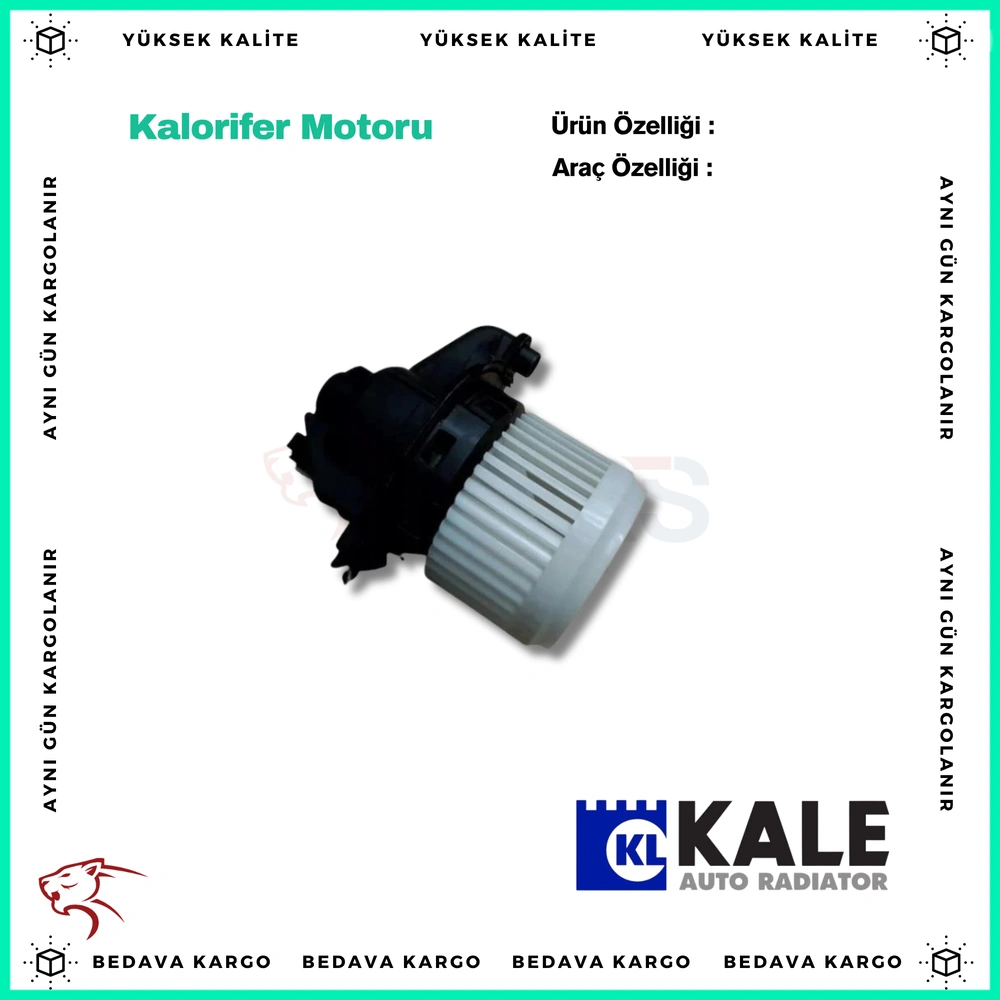 Kalorifer Motoru Dacia Dokker Lodgy - 272103931R - Yedek Parça