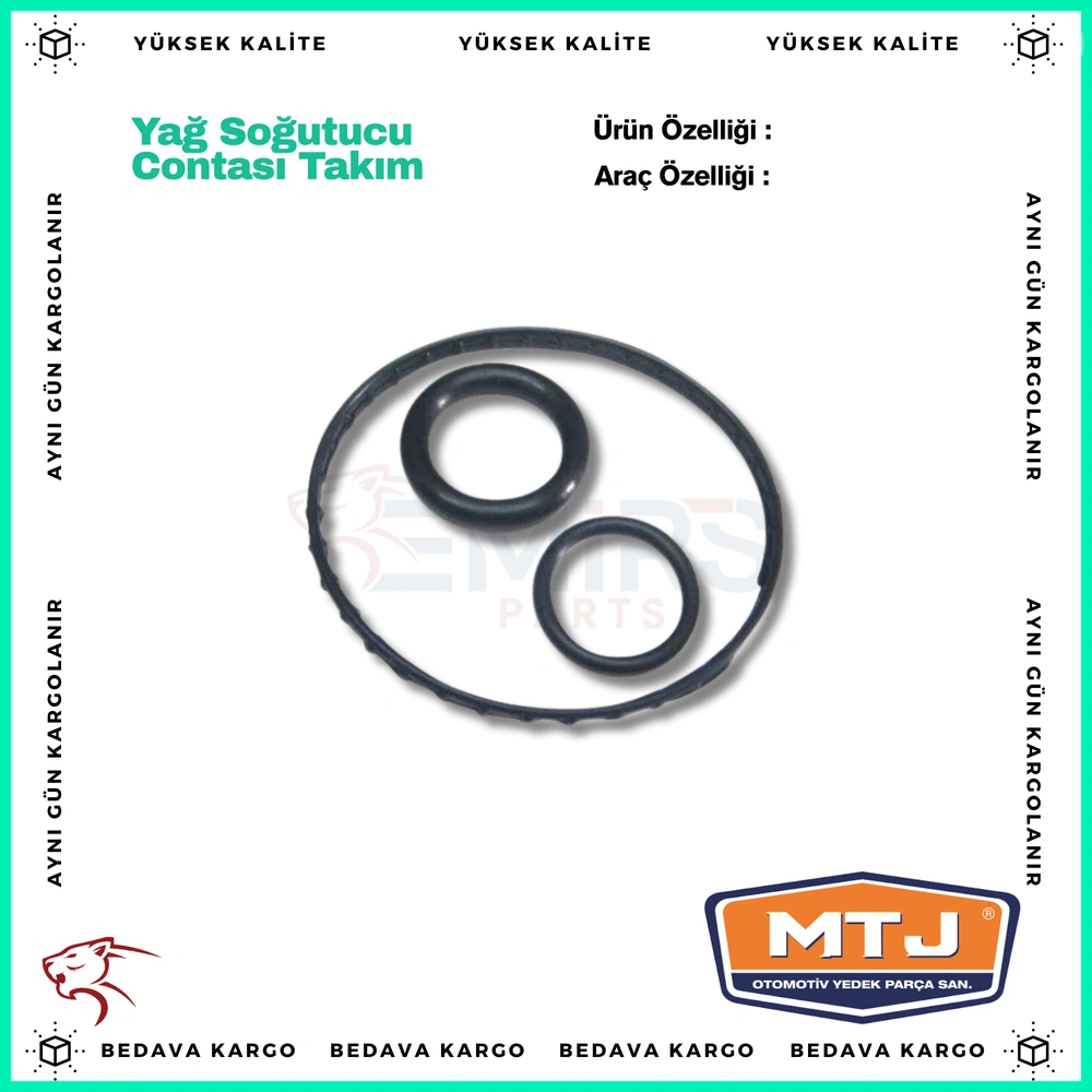 Yag Sogutucu Contasi Takimi Renault Megane 2 1.5 - 7701475118 - Yedek Parça