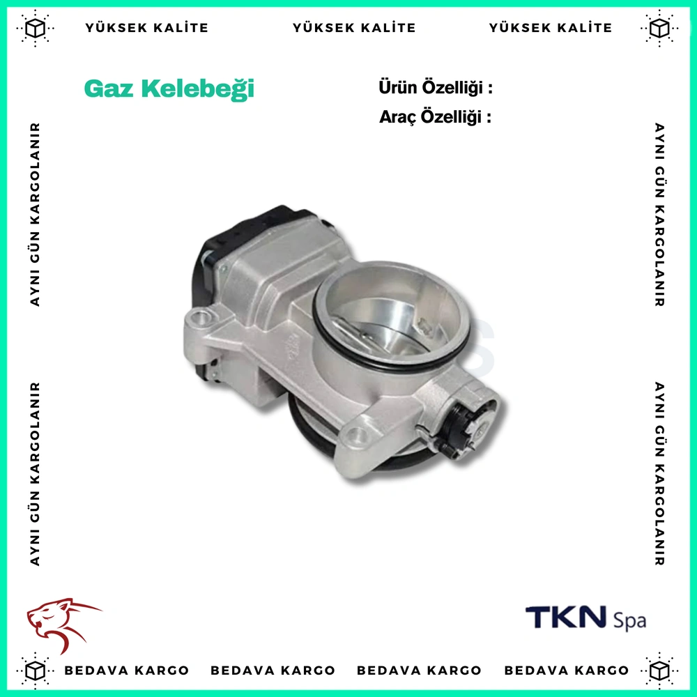 Gaz Kelebegi Renault Megane 2 1.4 1.6 16V Dacia Duster - 8200123061 - Yedek Parça