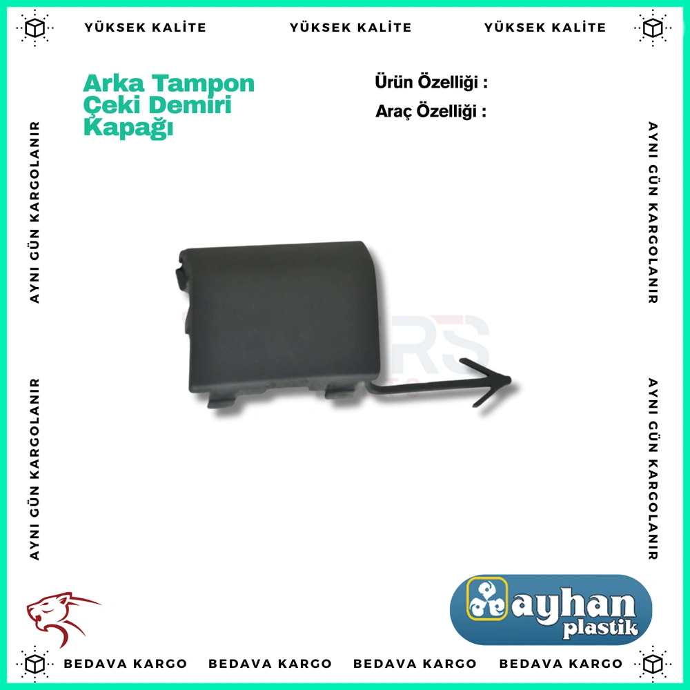 Arka Tampon Ceki Demir Kapagi Renault Megane 3 10-16 - 511650011R - Yedek Parça