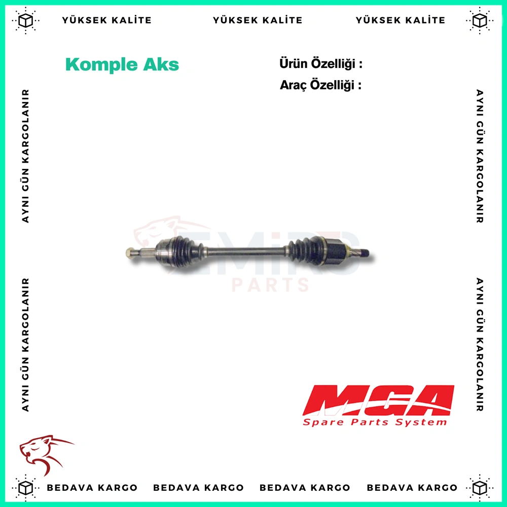 Komple Aks Sol On Renault Kangoo 1.5 DCI 08- - 391017321R - Yedek Parça
