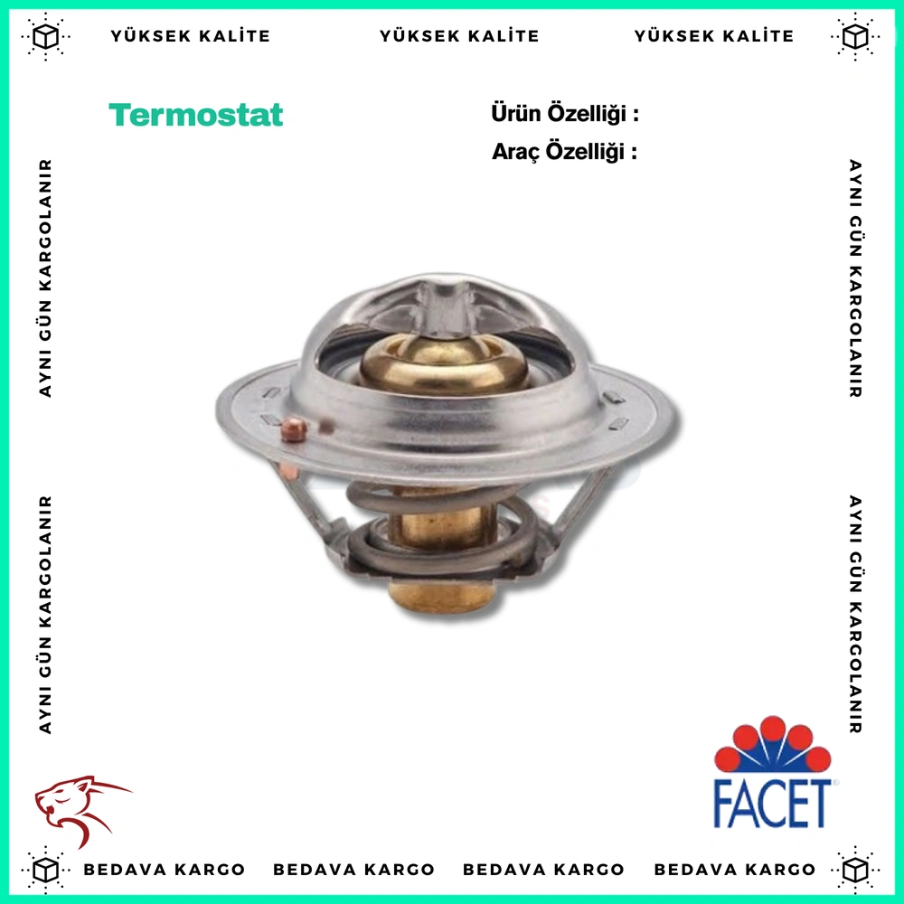 Termostat 82 C Renault Megane 3 Laguna 3 Scenic - 212007696R - Yedek Parça