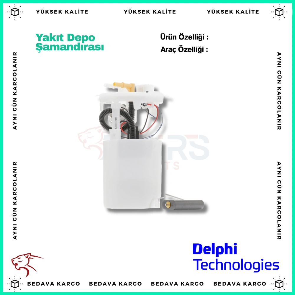 Yakit Depo Samandirasi Renault CLIO III 05> 1.2 16V D4F 1.4 K4J 1.6 16V K4M 2.0 16V M4R - 8200667805 - Yedek Parça