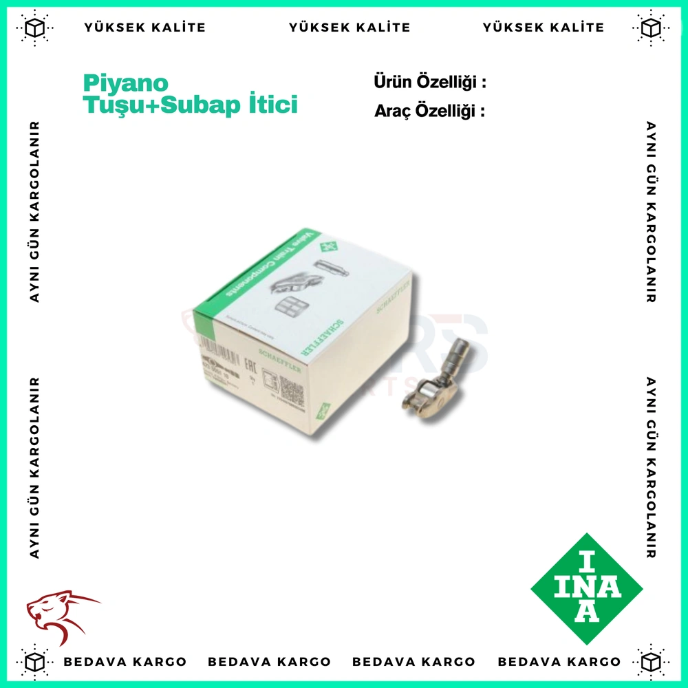 Piyano Tusu (Horoz) + Subap Itici Master Iii 10> - 132311334R - Yedek Parça