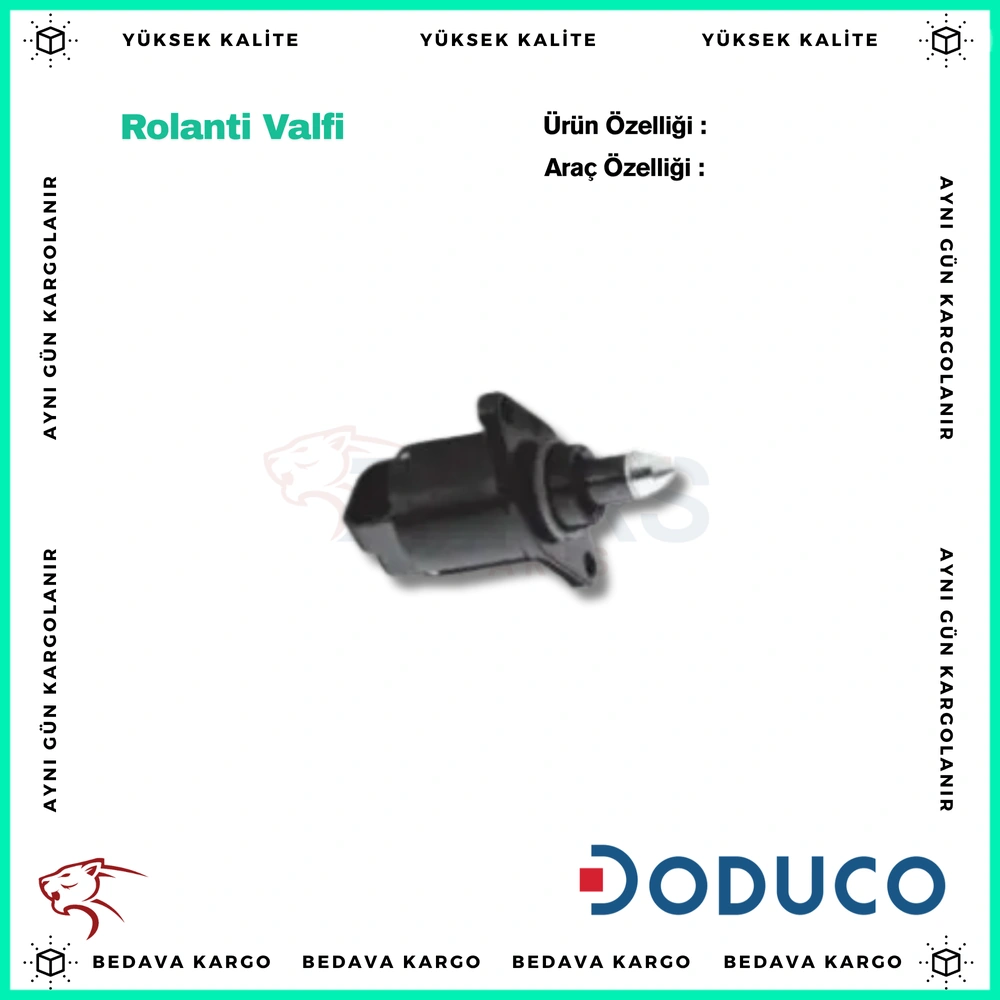 Rolanti Ayarlayici Valfi Renault Clio 1 1.4 8v Clio 2 1.4 8v K7j Megane 1 R19 - 7701206370 - Yedek Parça