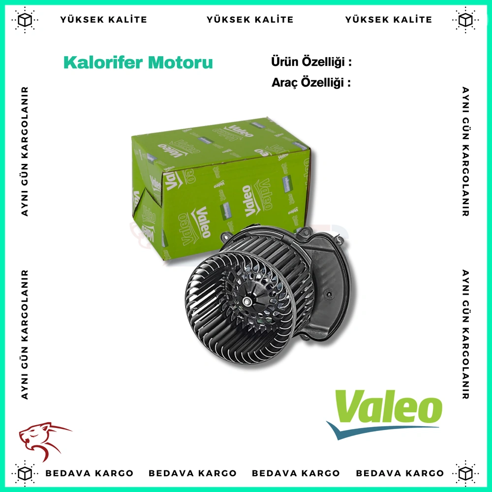 Kalorifer Motoru Renault Megane 4 - 272101060R - Yedek Parça
