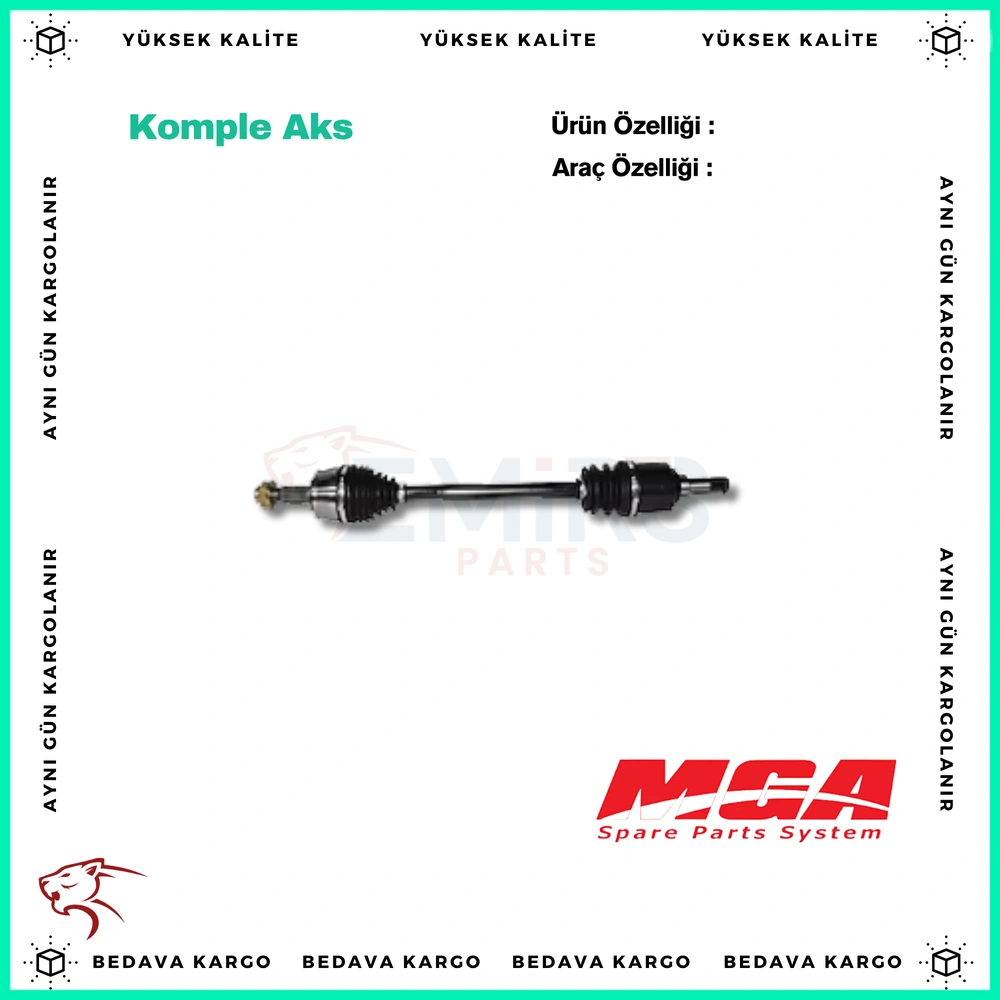 Komple Aks Sol On Renault Kangoo 1.5 DCI 08- - 391015402R - Yedek Parça