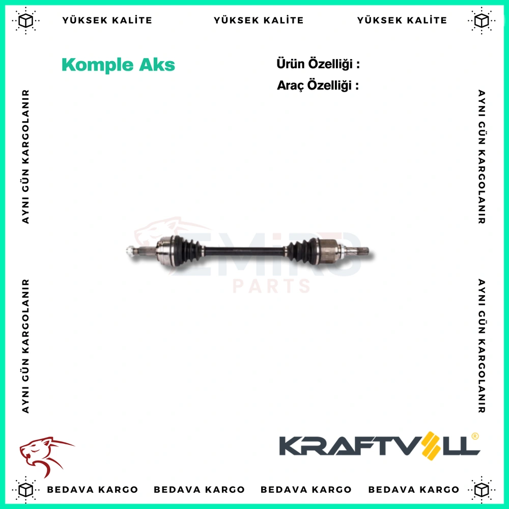Komple Aks Sol On Renault Master 3 2.3 DCI 2010- - 391012360R - Yedek Parça