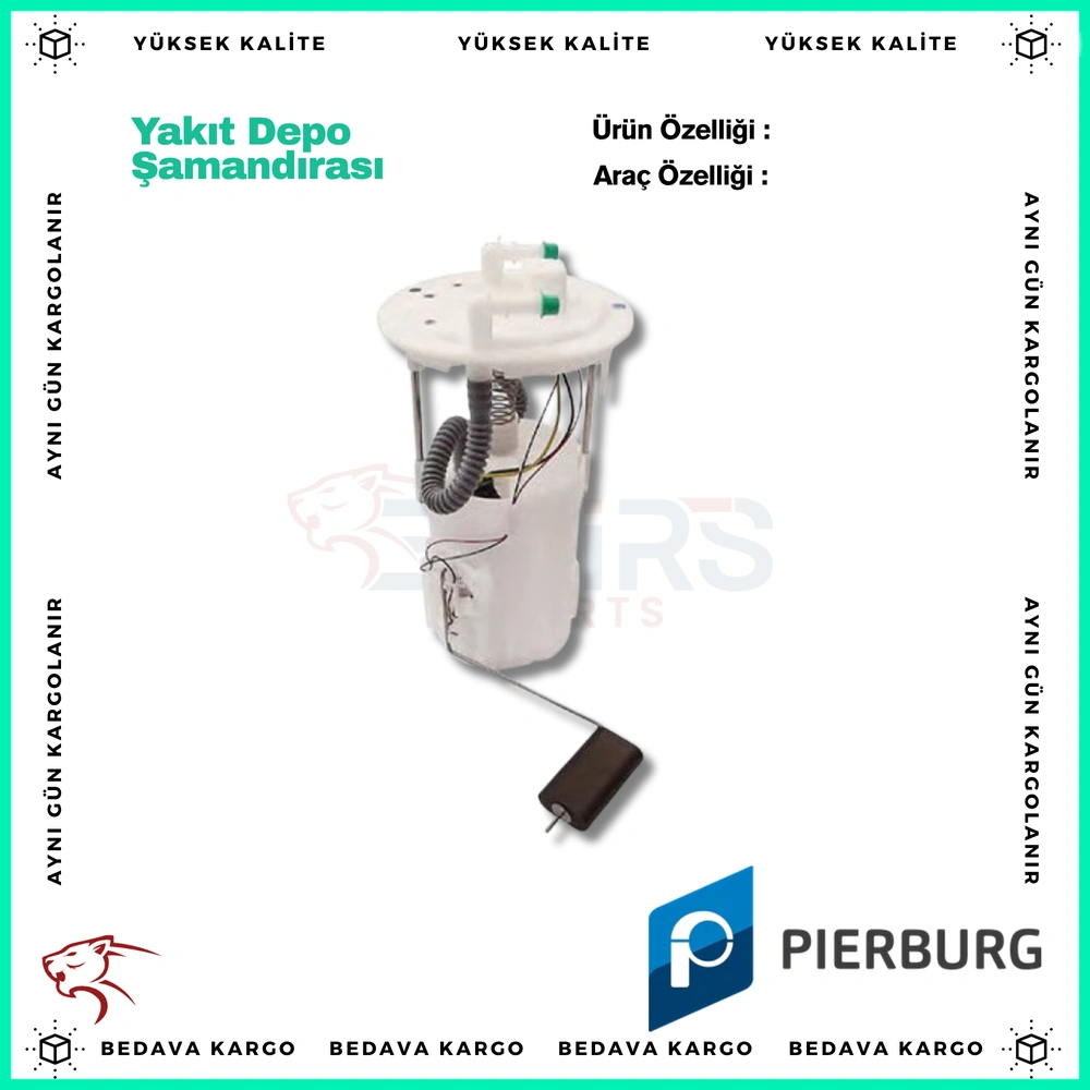 Yakit Depo Samandirasi Dacia Dokker 1.5 DCI 12- Lodgy - 172027123R - Yedek Parça