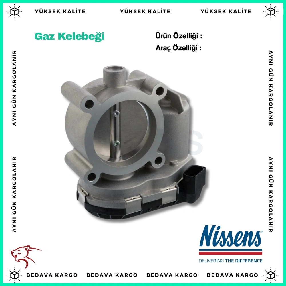 Gaz Kelebegi Renault Megane 2 1.4 1.6 16V Dacia Duster - 8200123061 - Yedek Parça
