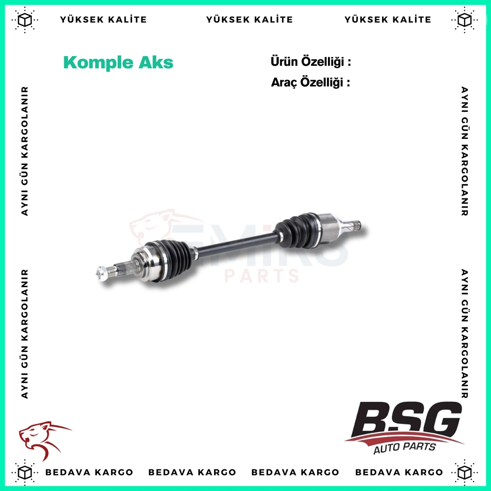 Komple Aks Sol On Renault Kangoo 1.5 DCI 08- - 391017321R - Yedek Parça