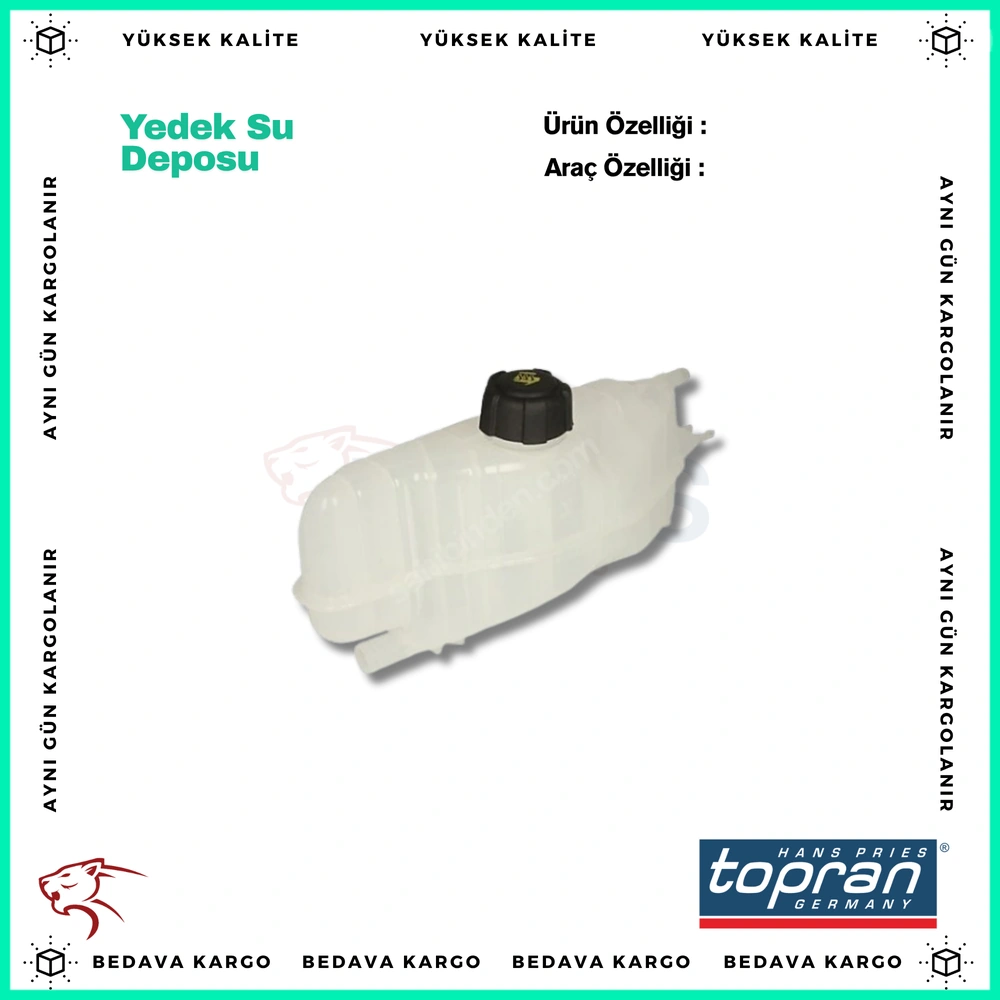 Yedek Su Deposu Renault Clio 3 Modus - 7701477290 - Yedek Parça
