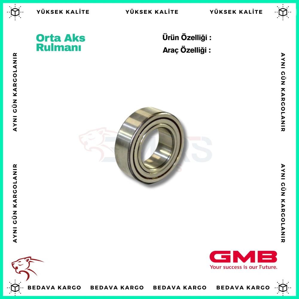 Orta Aks Rulmani Renault Clio 4 Kangoo 3 4 Megane 4 Dacia Duster 4x4 - 397743841R - Yedek Parça