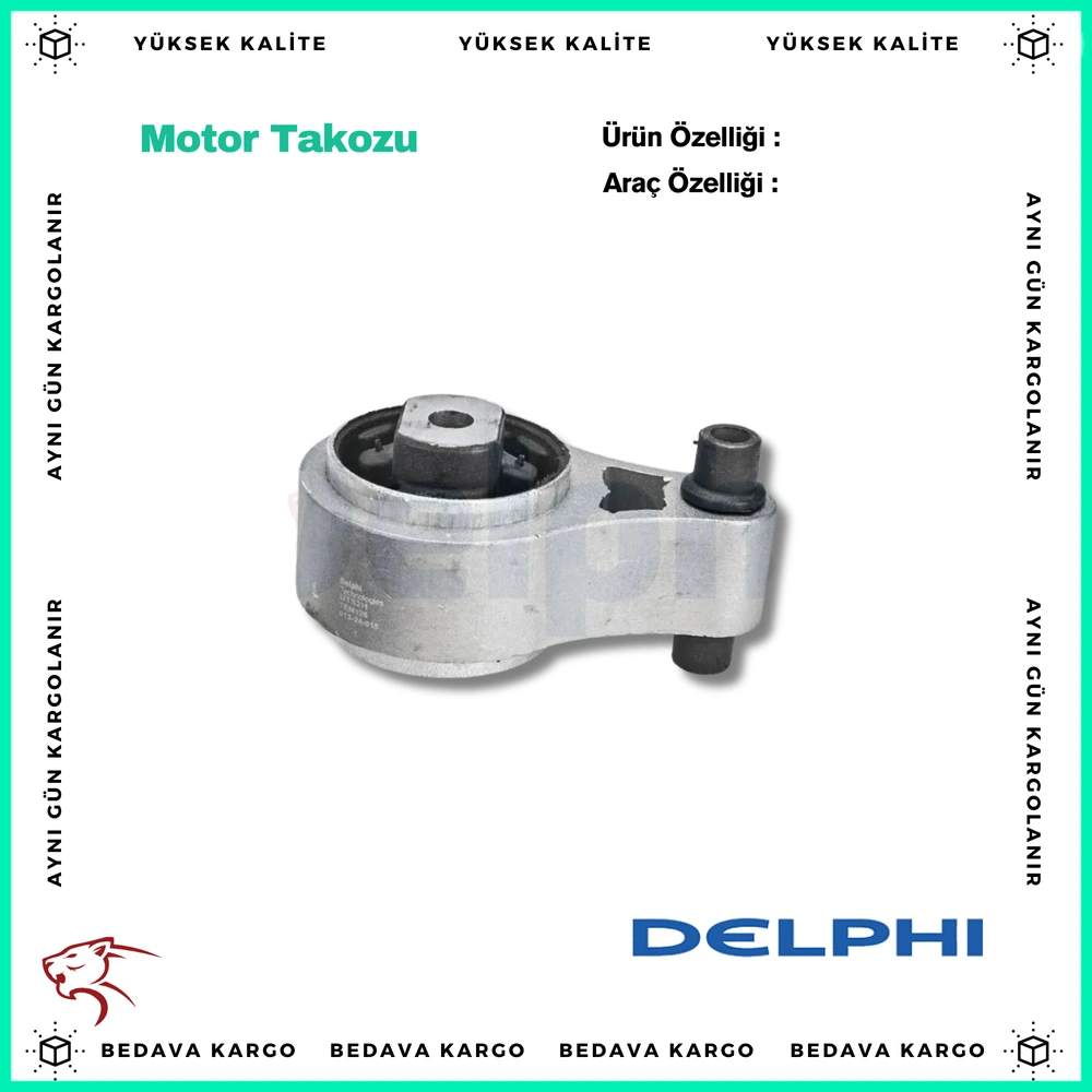 Motor Takozu Alt Arka Renault Master 2 2.5 DCI 98-10 - 8200027176 - Yedek Parça
