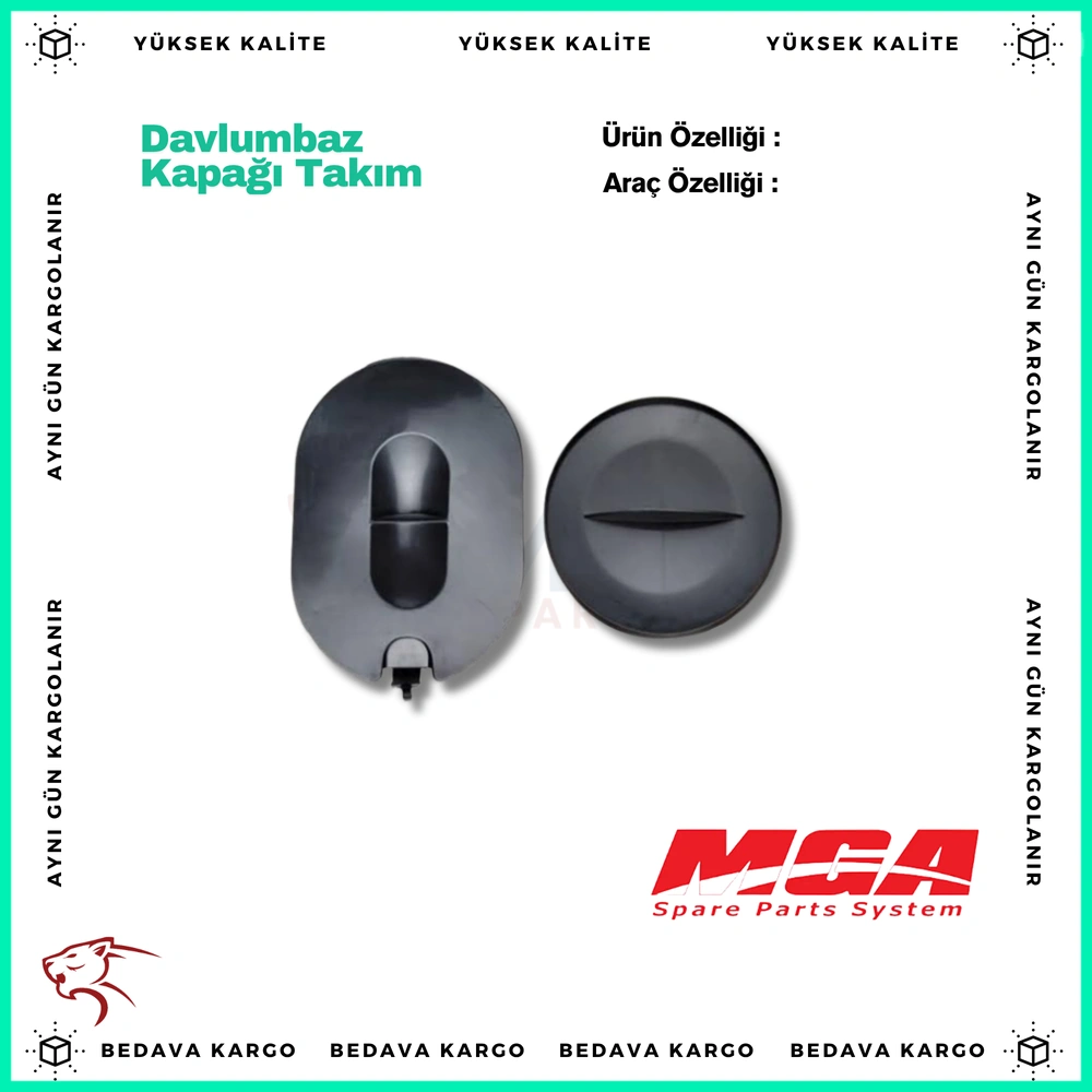 Davlumbaz Kapagi Takimi Renault Megane - 7701474633 - Yedek Parça