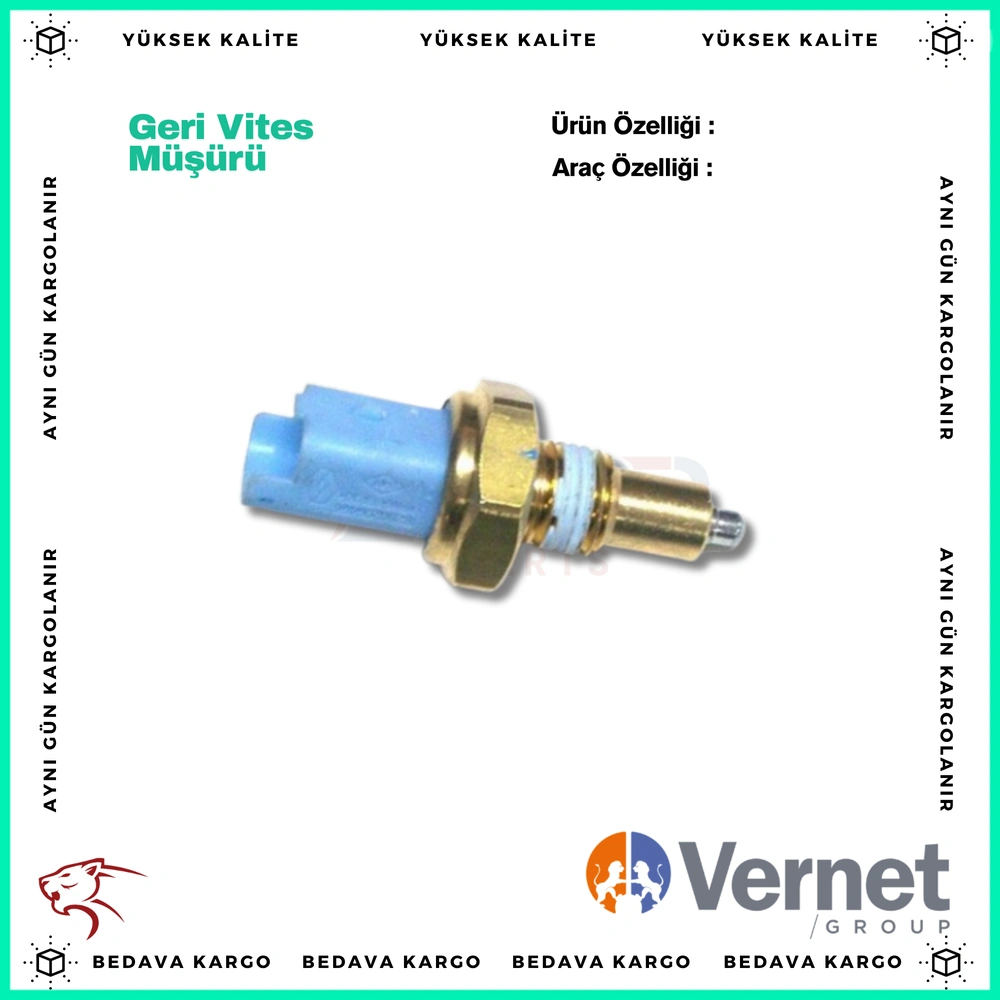 Geri Vites Musuru Renault Clio 2 3 4 03- Kangoo 05- Laguna 97-05 Megane 2 05-08 Dacia Logan 04- - 8200209496 - Yedek Parça