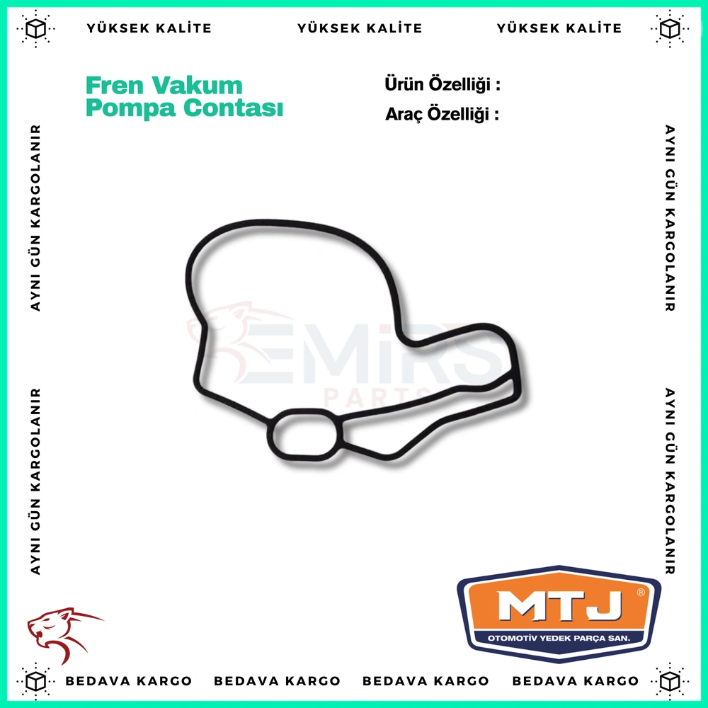 Fren Vakum Pompa Contasi Renault Clio Megane Dacia Logan Kangoo 1.5 DCI K9k - 8200073003 - Yedek Parça