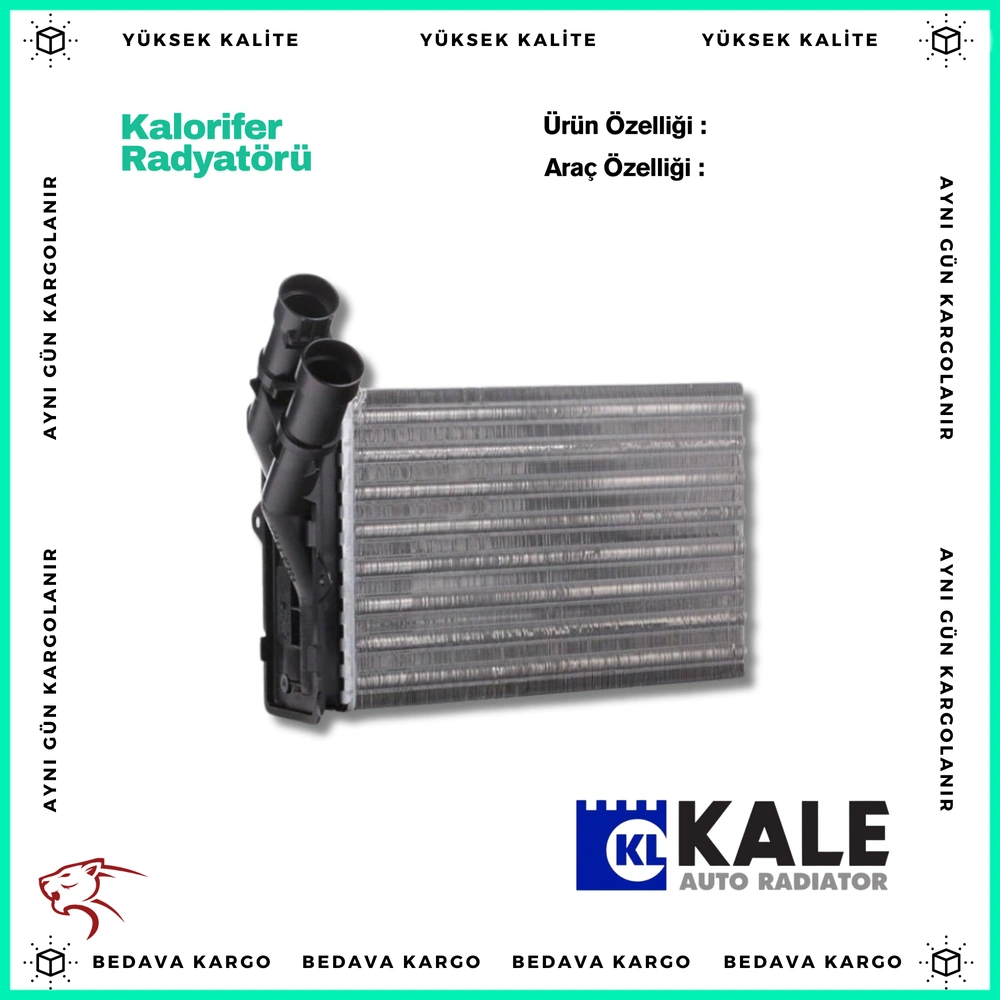Kalorifer Radyatoru Peugeot Partner-Berlingo 1.9D-2.0HDI(97-08)-P306-XSARA-XANTIA-ZX 1.6-1.8-2.0-1.4HDI-1.5D (97-05) - 6448.80 - Yedek Parça