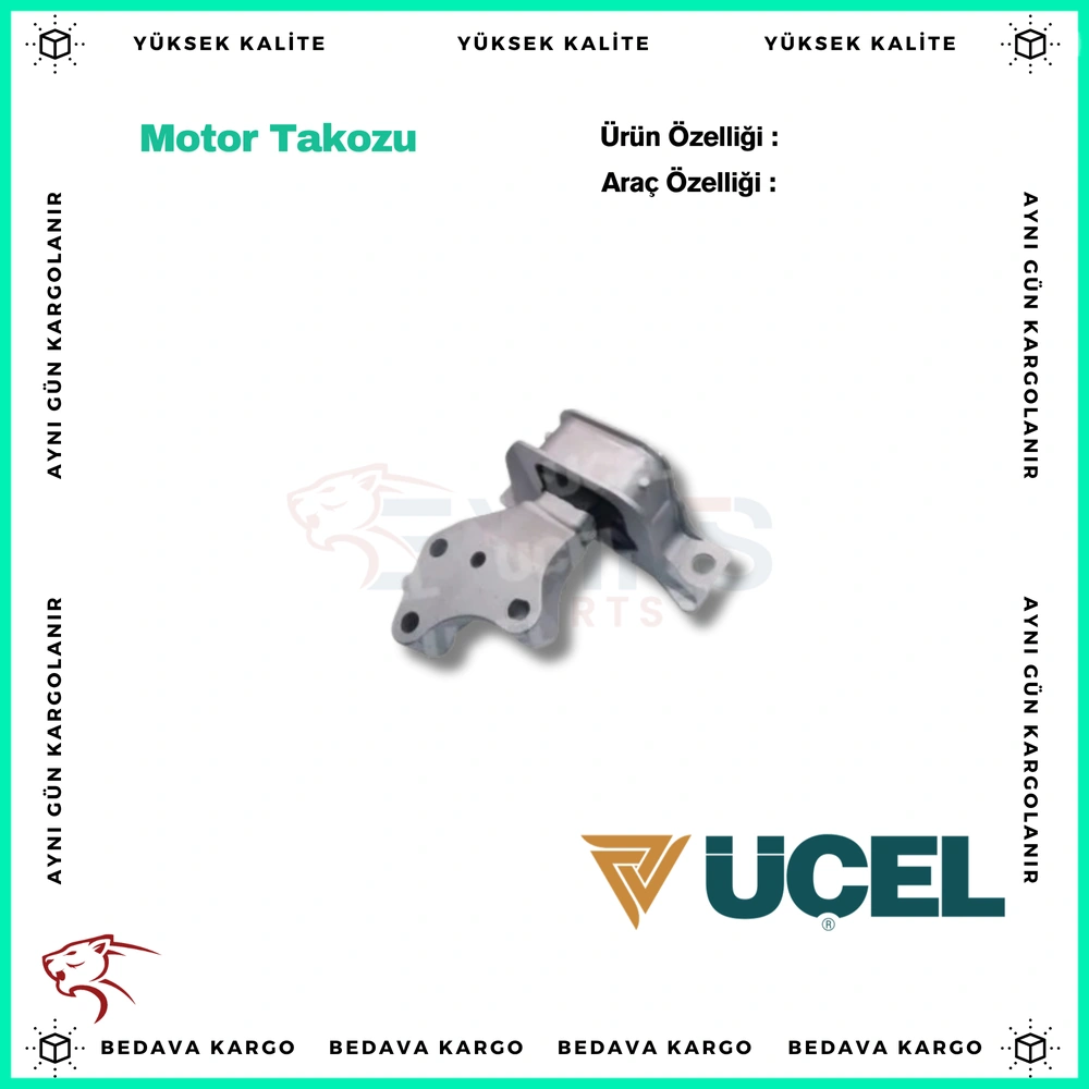 Motor Takozu Sag Renault CLIO III 05> Modus 04> 1.2 16V - 112103737R - Yedek Parça
