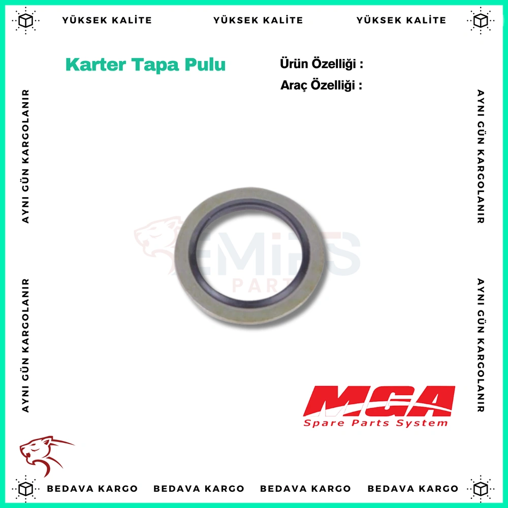 Karter Tapa Pulu - 7903062003 - Yedek Parça