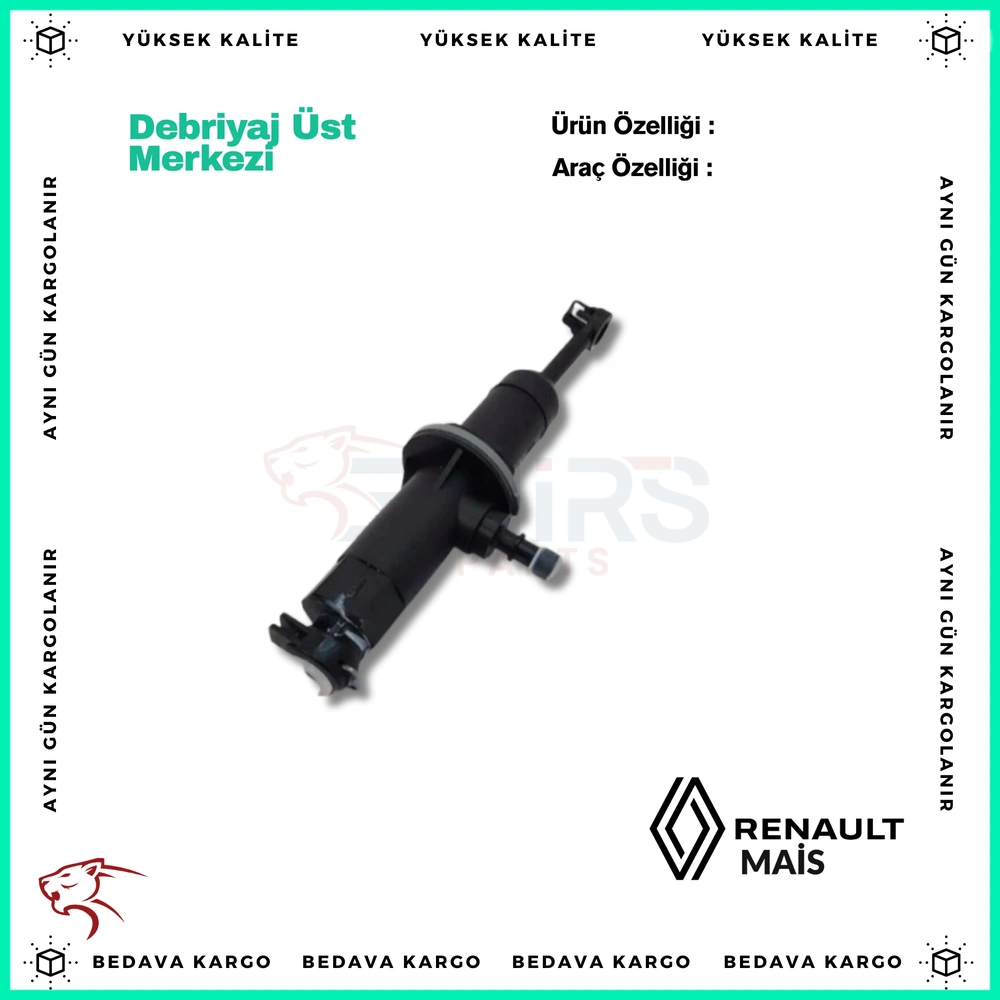 Debriyaj Ust Merkezi Renault Kangoo Clio Symbol 1.5 DCI 84hp - 7700431845 - Yedek Parça
