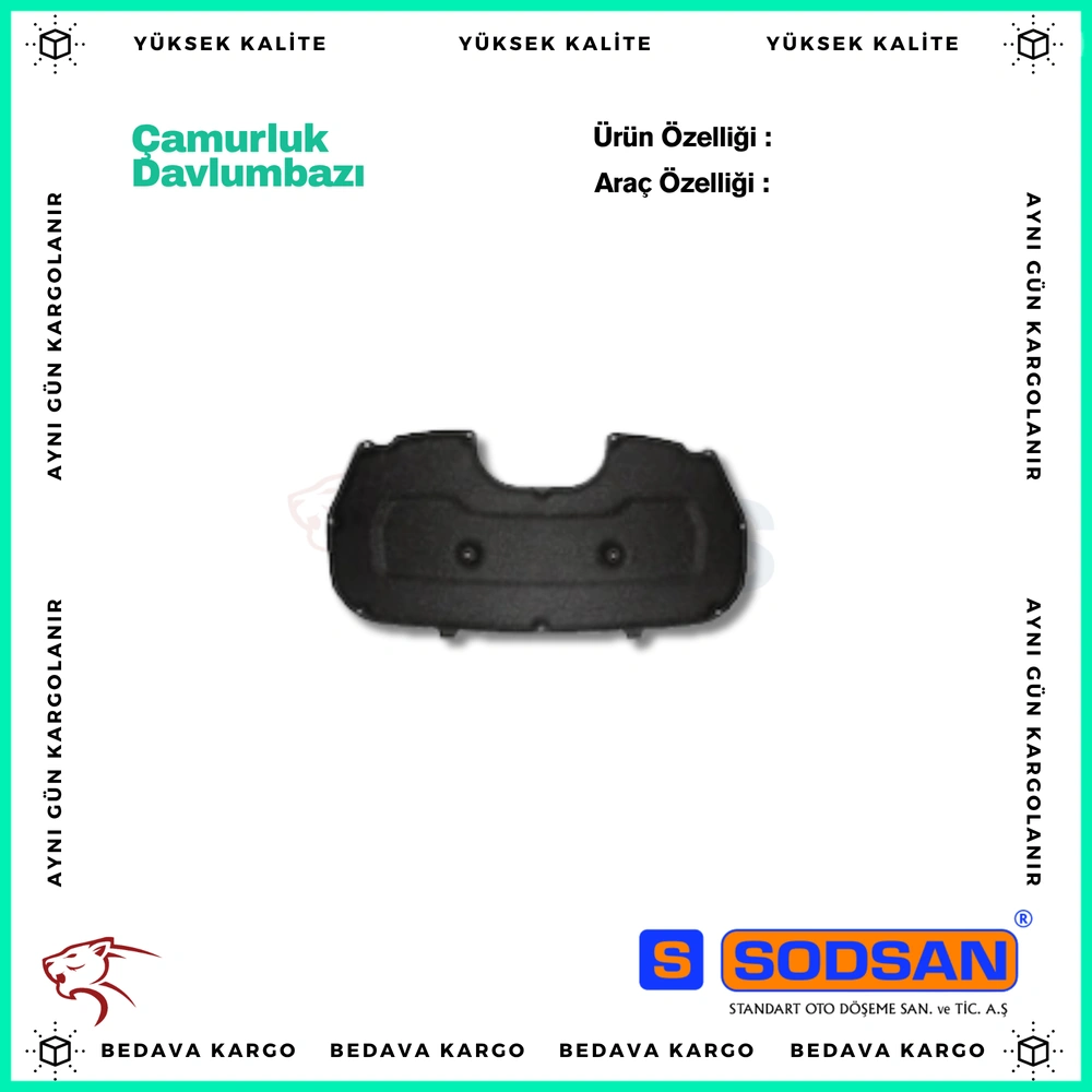 Arka Camurluk Davlumbazi Sag Dacia Lodgy - 767489434R - Yedek Parça
