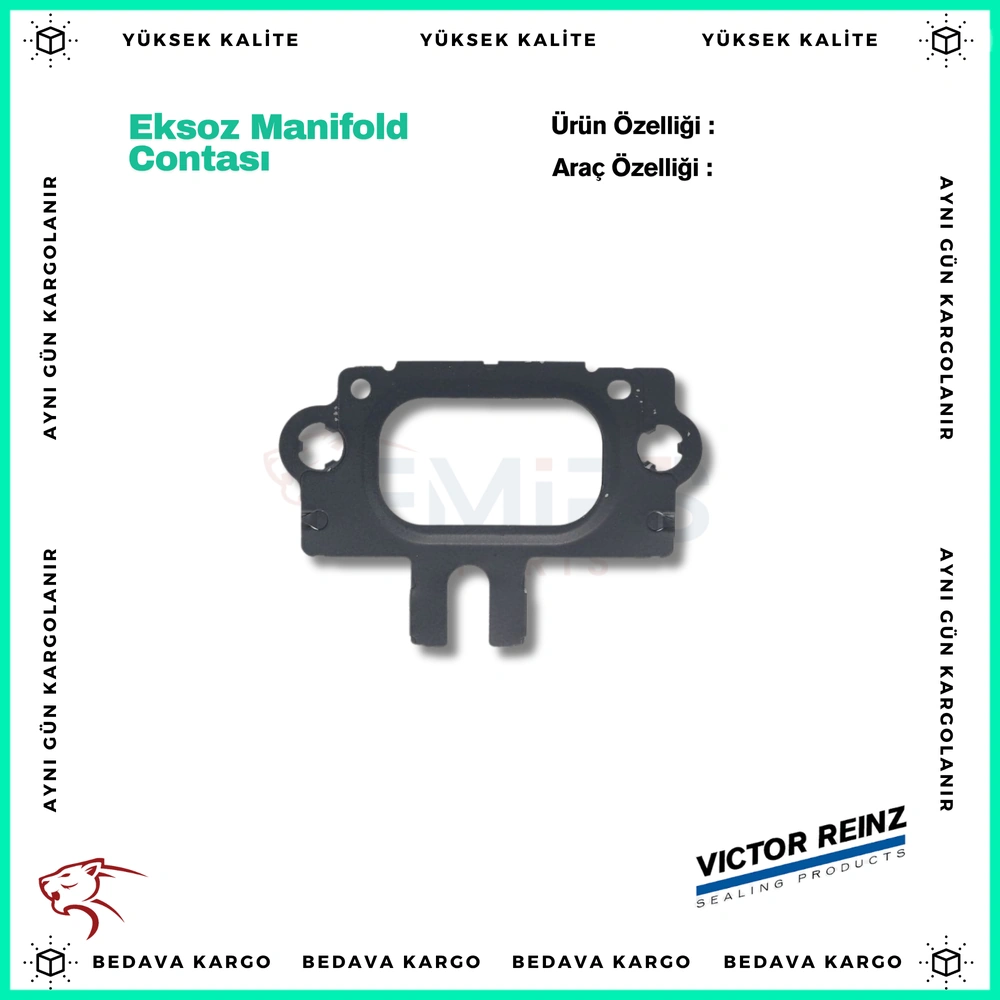 Eksoz Manifold Contasi Renault CLIO V 19> Taliant 20> Captur II 20> Duster II 18> Micra V ( K14) 18> 1.0 TCE H4D - 140363241R - Yedek Parça